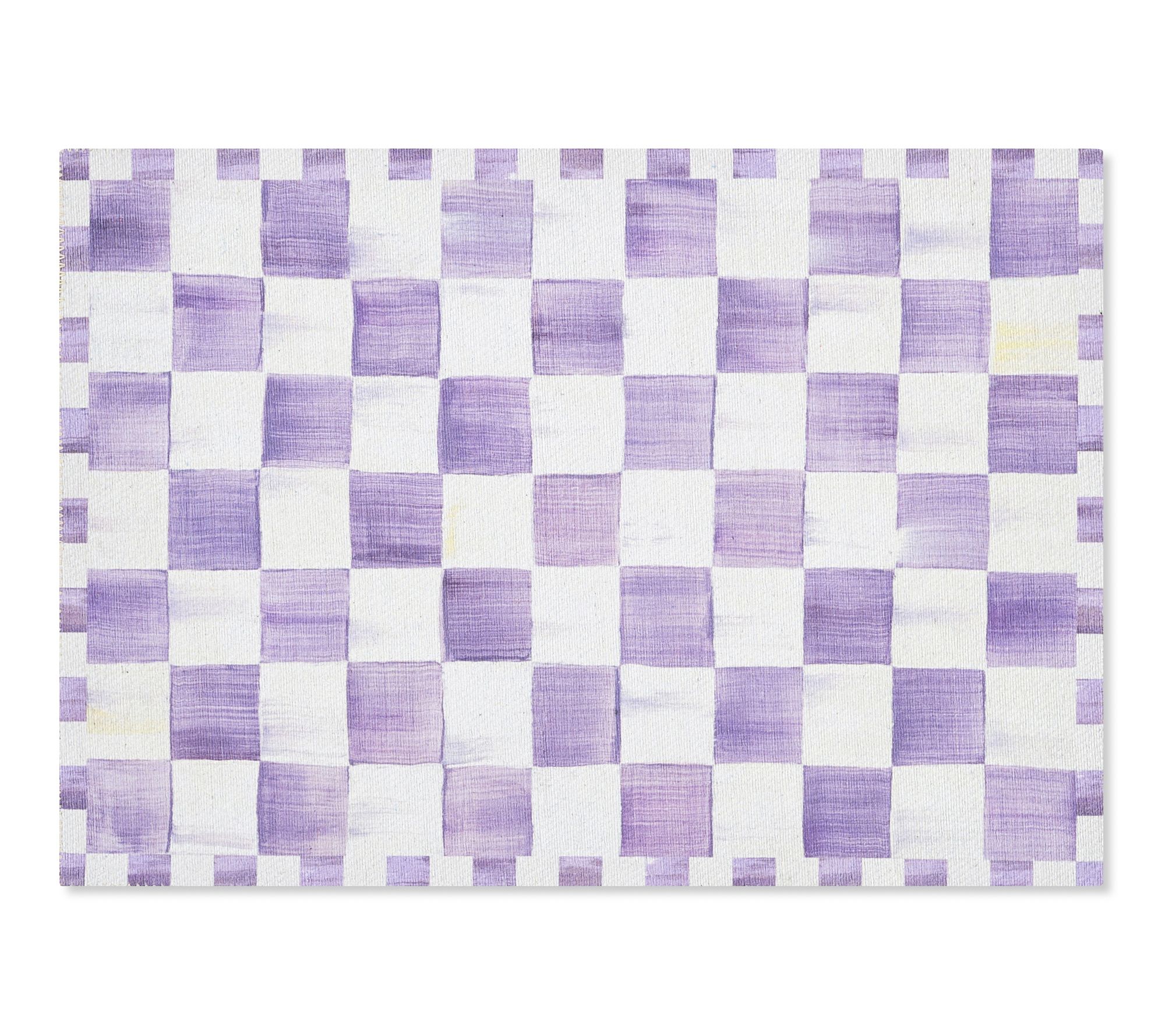 MacKenzie -Childs Checkered 2' x 3' Washable Rug