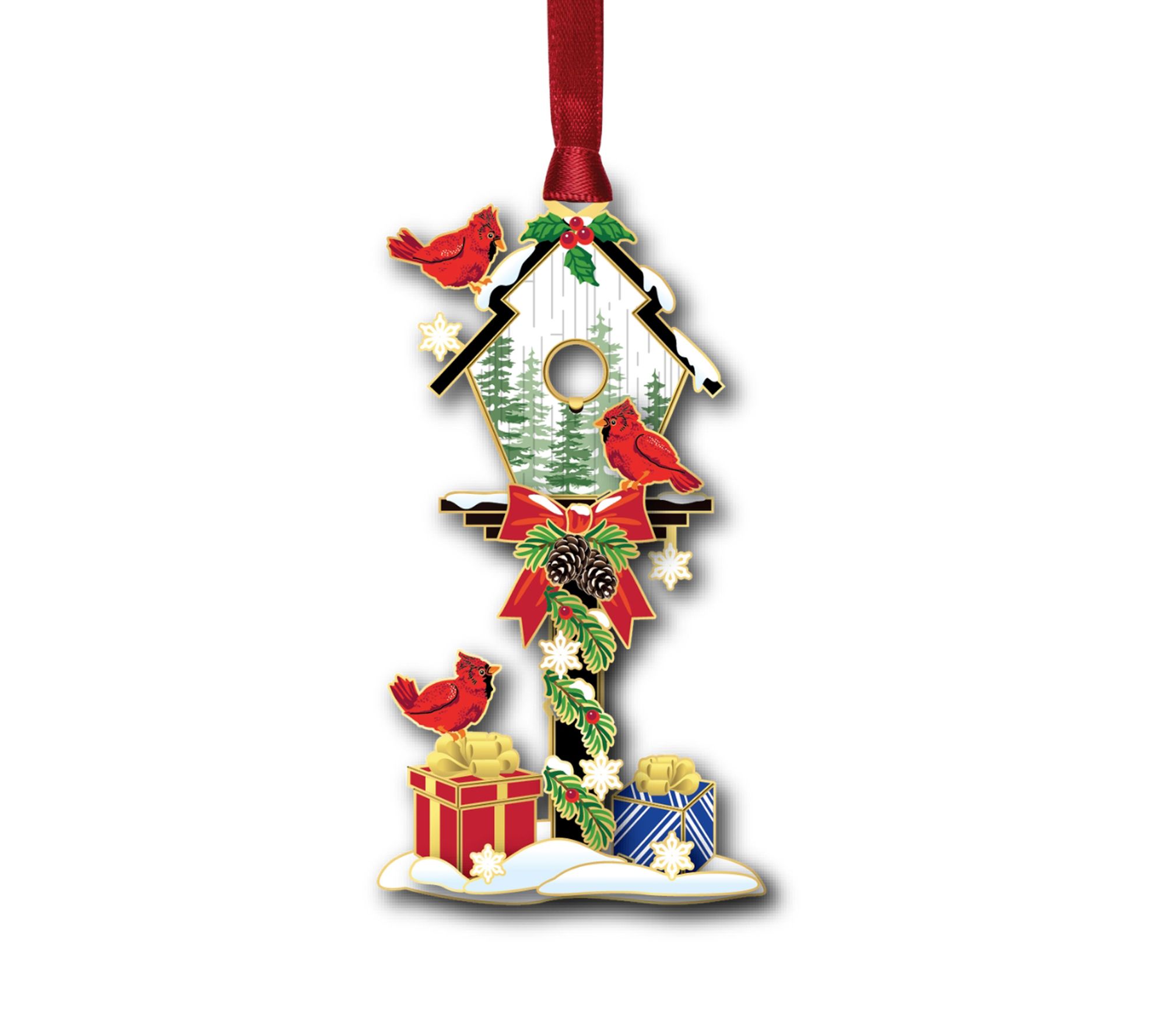Beacon Designs Seasonal Bird House Ornament