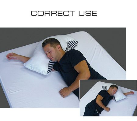 Sona Stop Snoring Pillow & Eco Fiberfill Standard Pillow - QVC.com