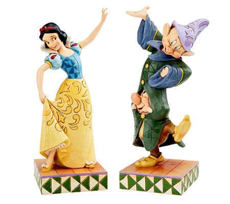 Jim Shore Disney Traditions Snow White Dancing Set — QVC.com