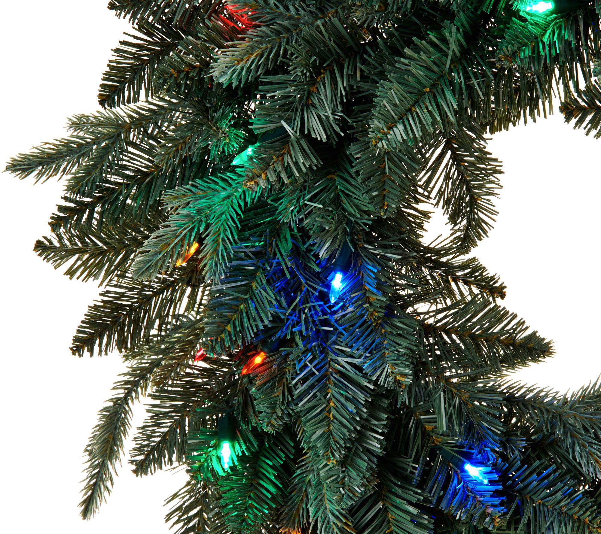 Bethlehem Lights Blue Spruce 24" Lit Wreath