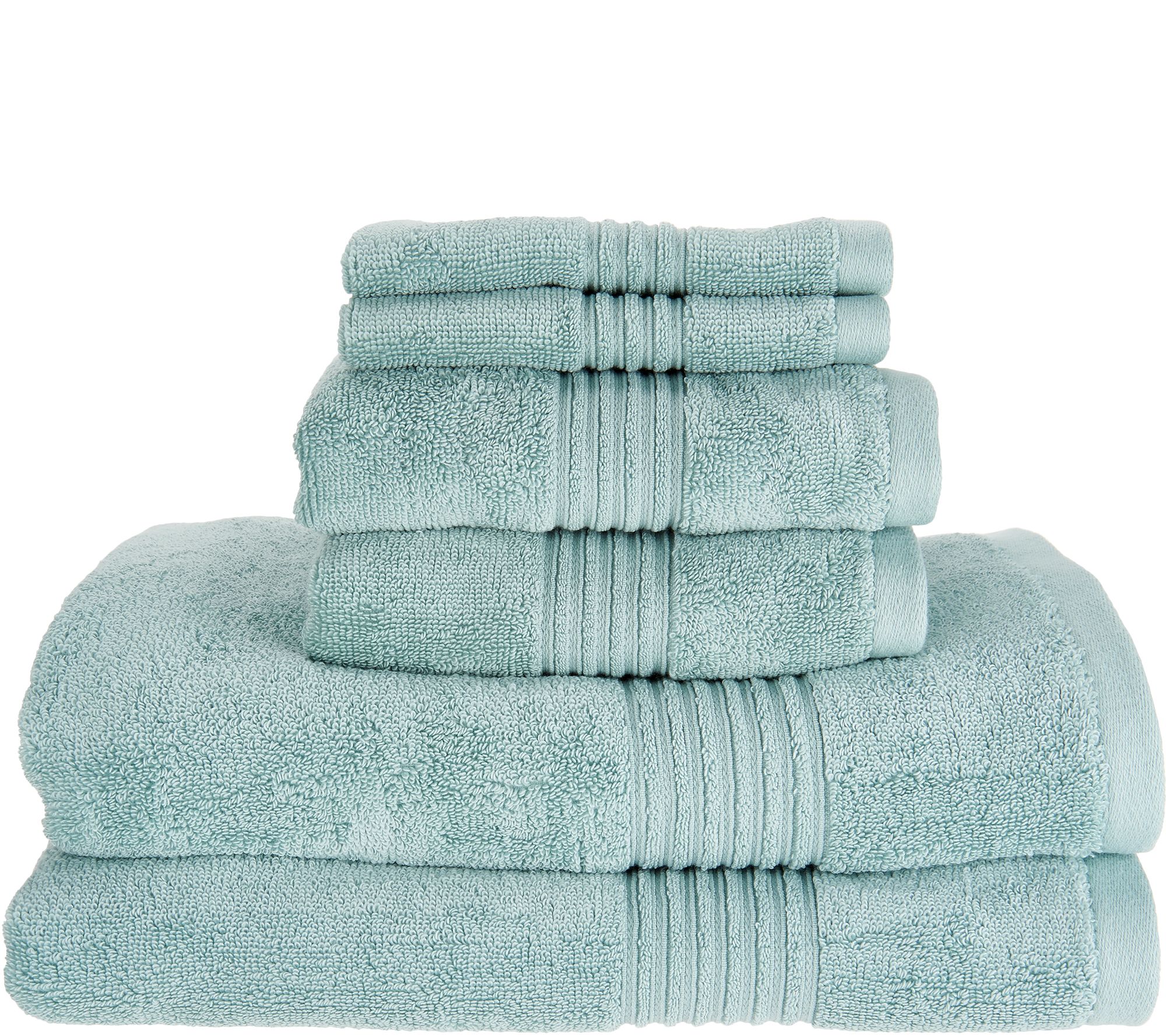 Northern Nights 100% Supima Cotton 6 Piece Luxury Towel Set - Page 1 ...