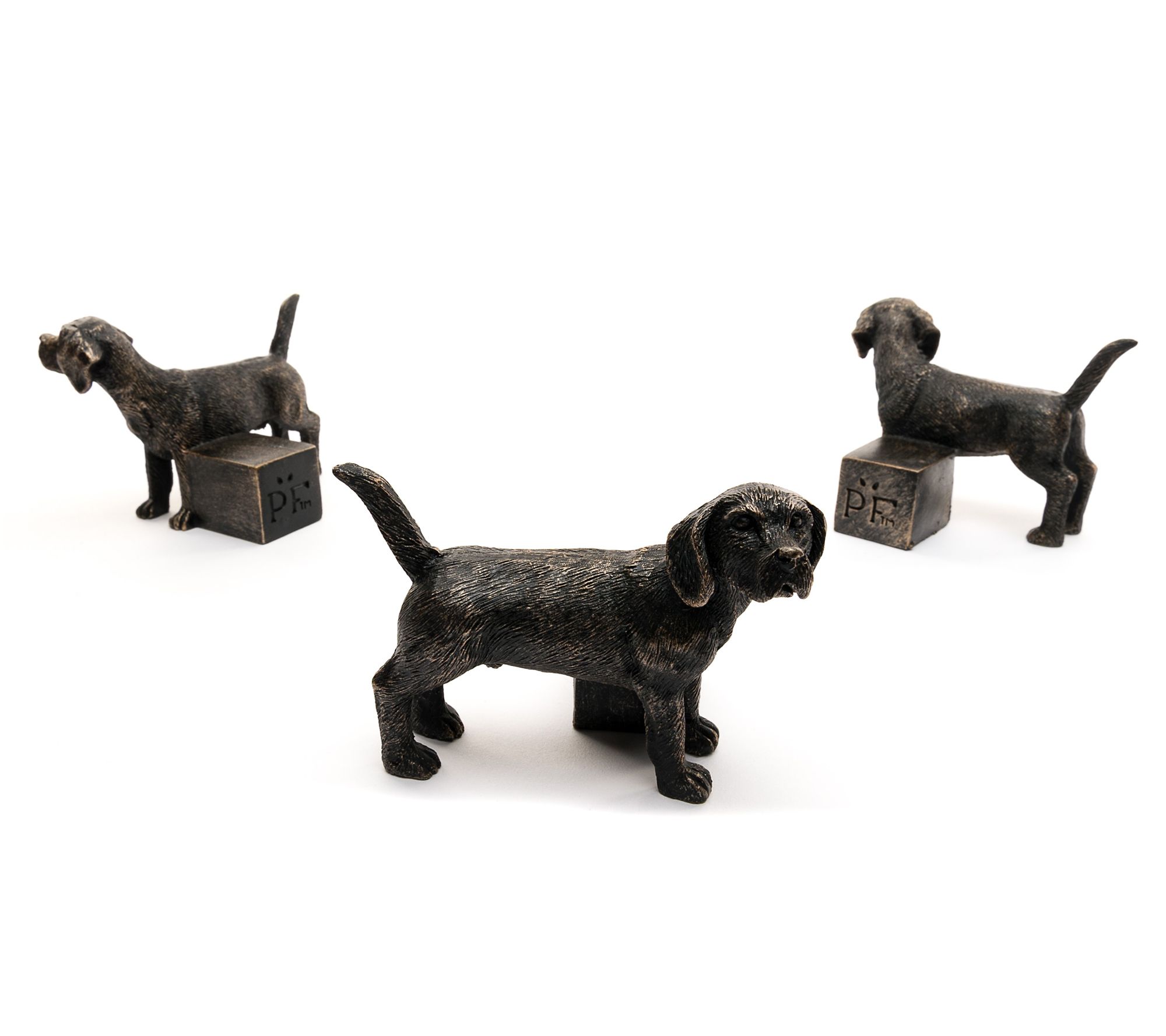 Jardinopia Potty Feet Three Antiqued Bronze Bea gles