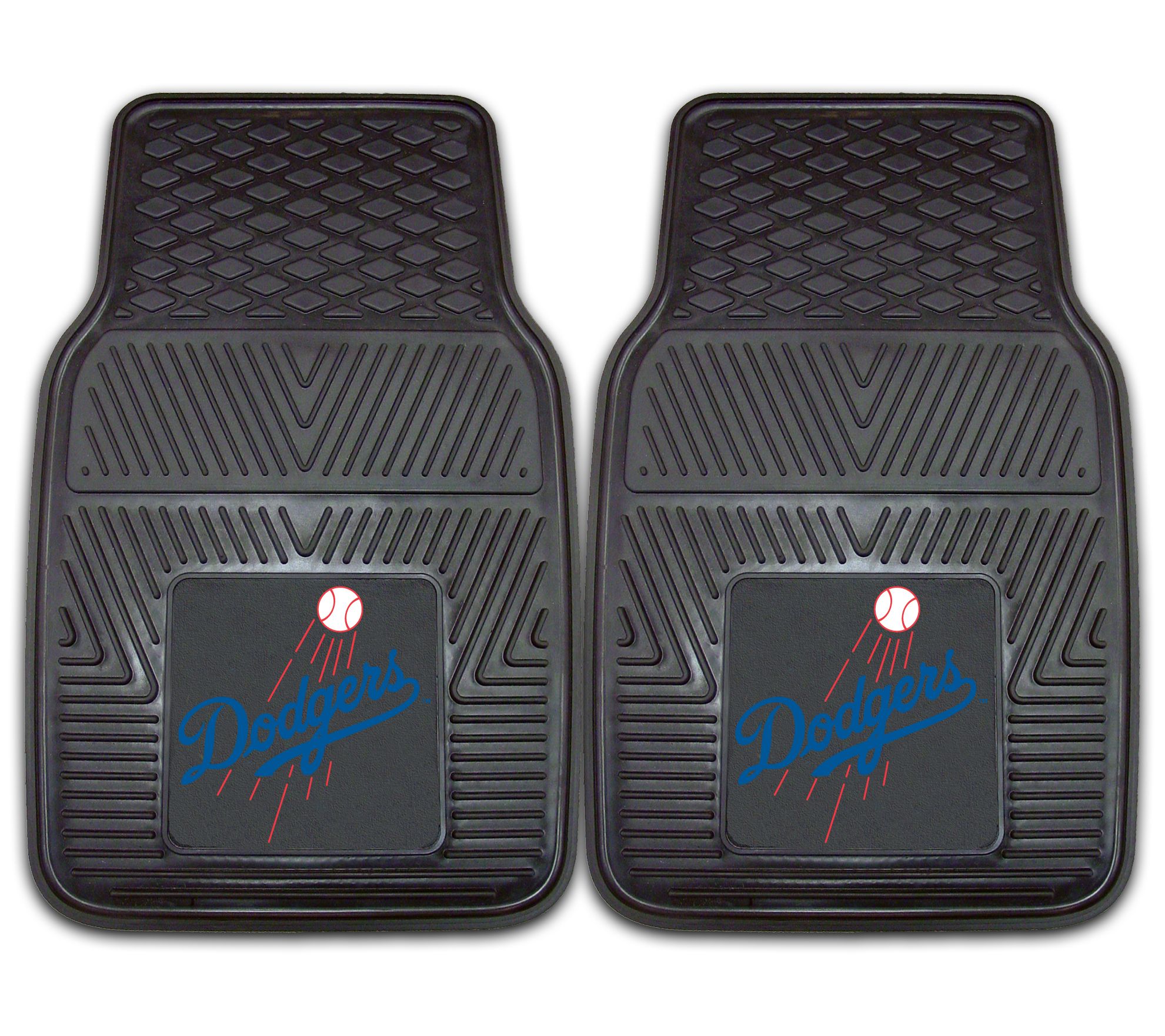 Los Angeles Dodgers Heavy Duty Car Mat - Set of2