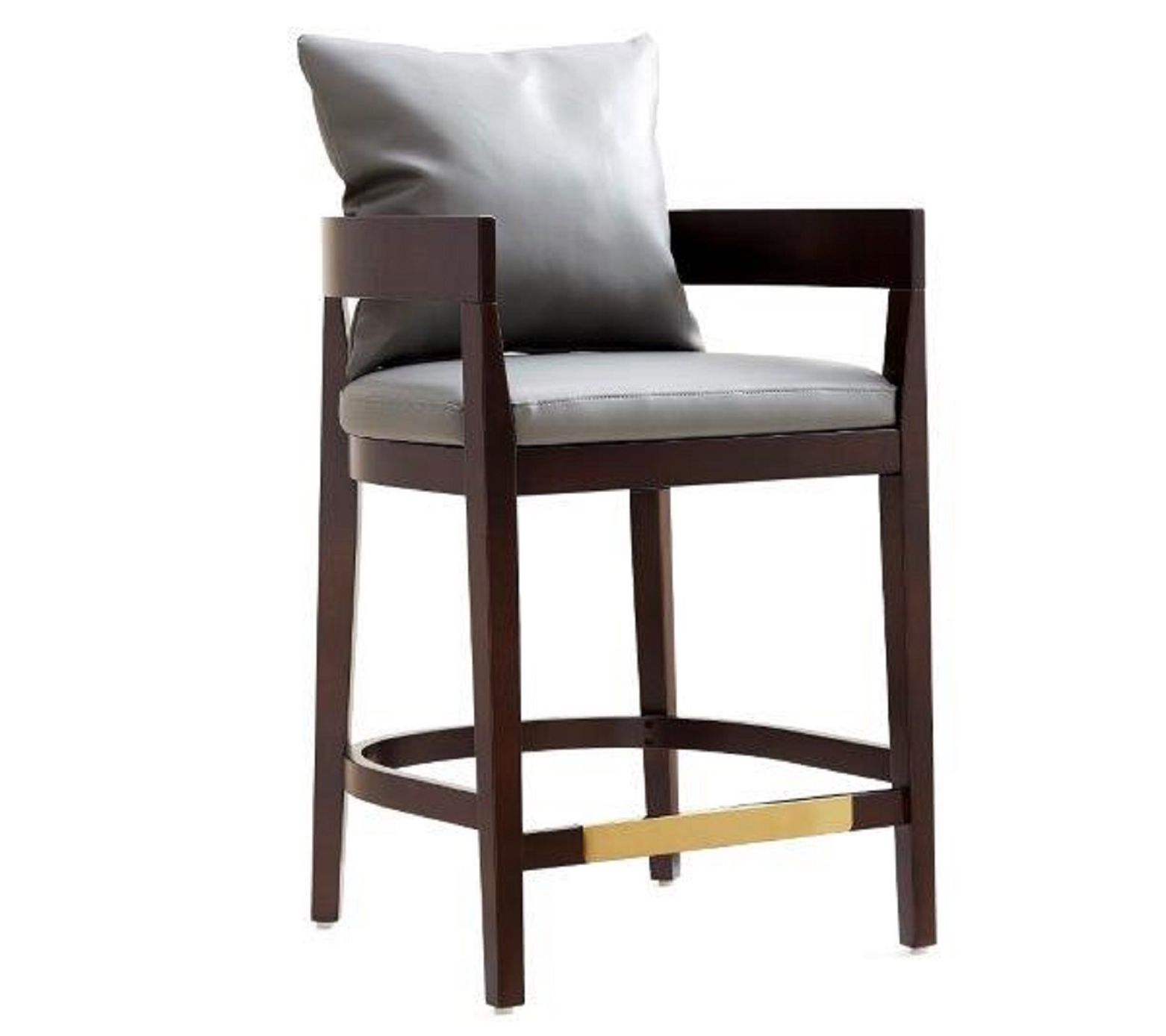 Ritz 34" Beech Wood Counter Height Bar Stool