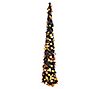 65-in Electric Lighted Orange Halloween Tree byGerson Co