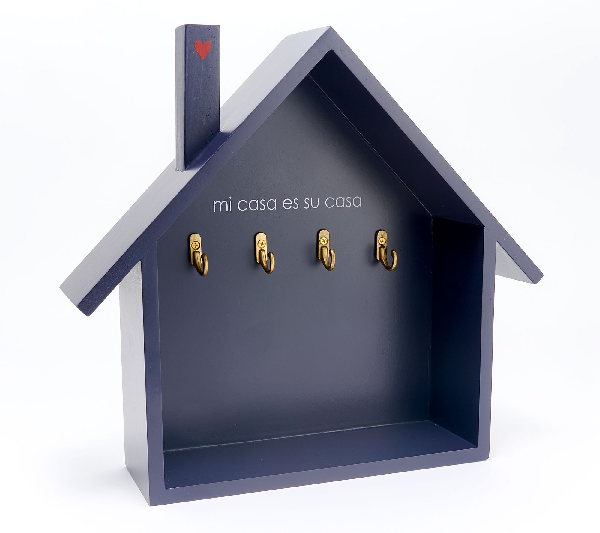 Peace Love World Large House Hanging Wall Storage