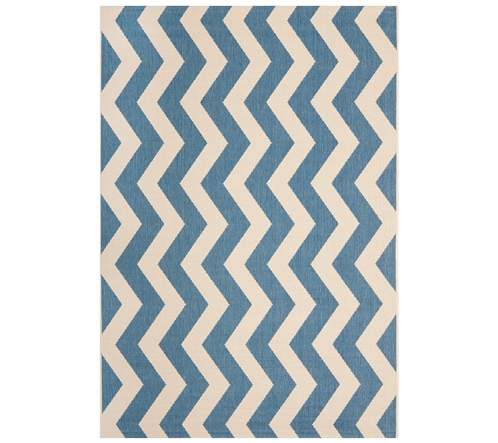 Safavieh 5'3" x 7'7" Vertical Zigzag Indoor/Outdoor Rug