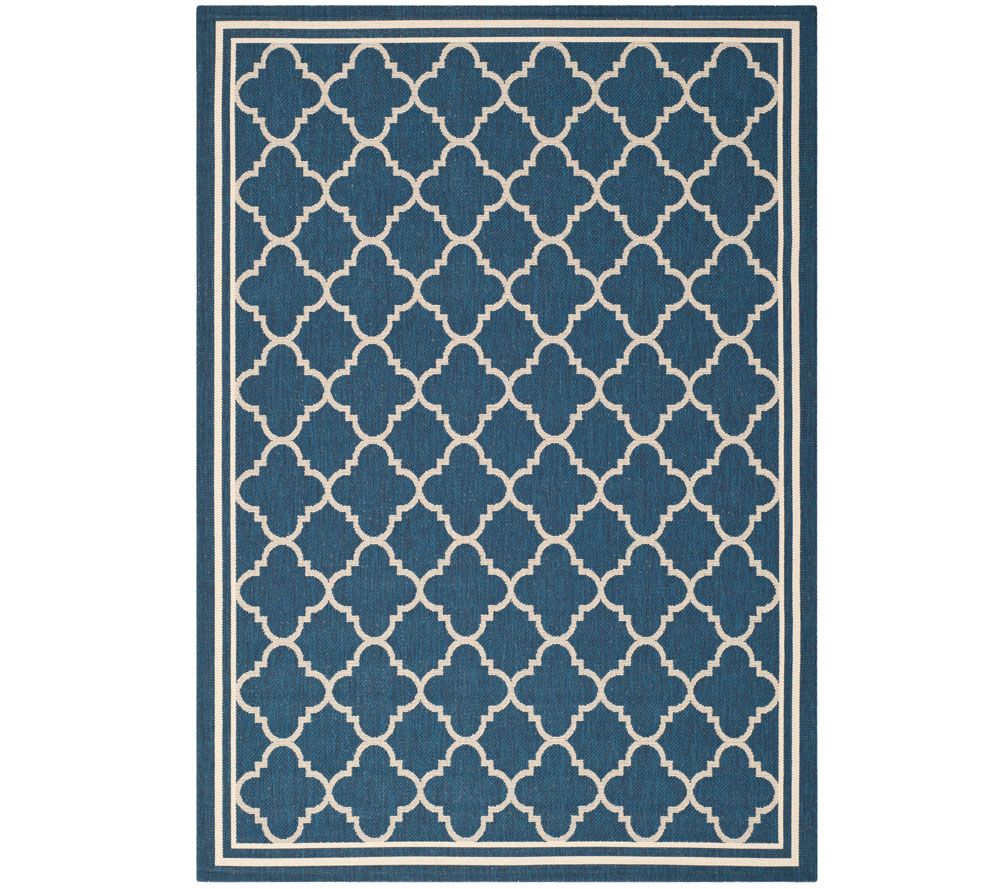 Safavieh Courtyard Classic Mosaic Indoor/Outdoor Rug 5'3"x7'7