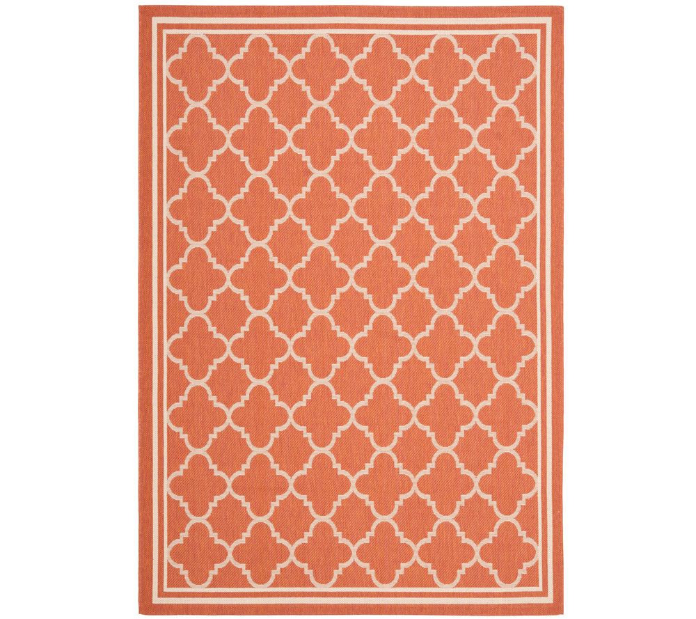 Safavieh Courtyard Classic Mosaic Indoor/Outdoor Rug 5'3"x7'7