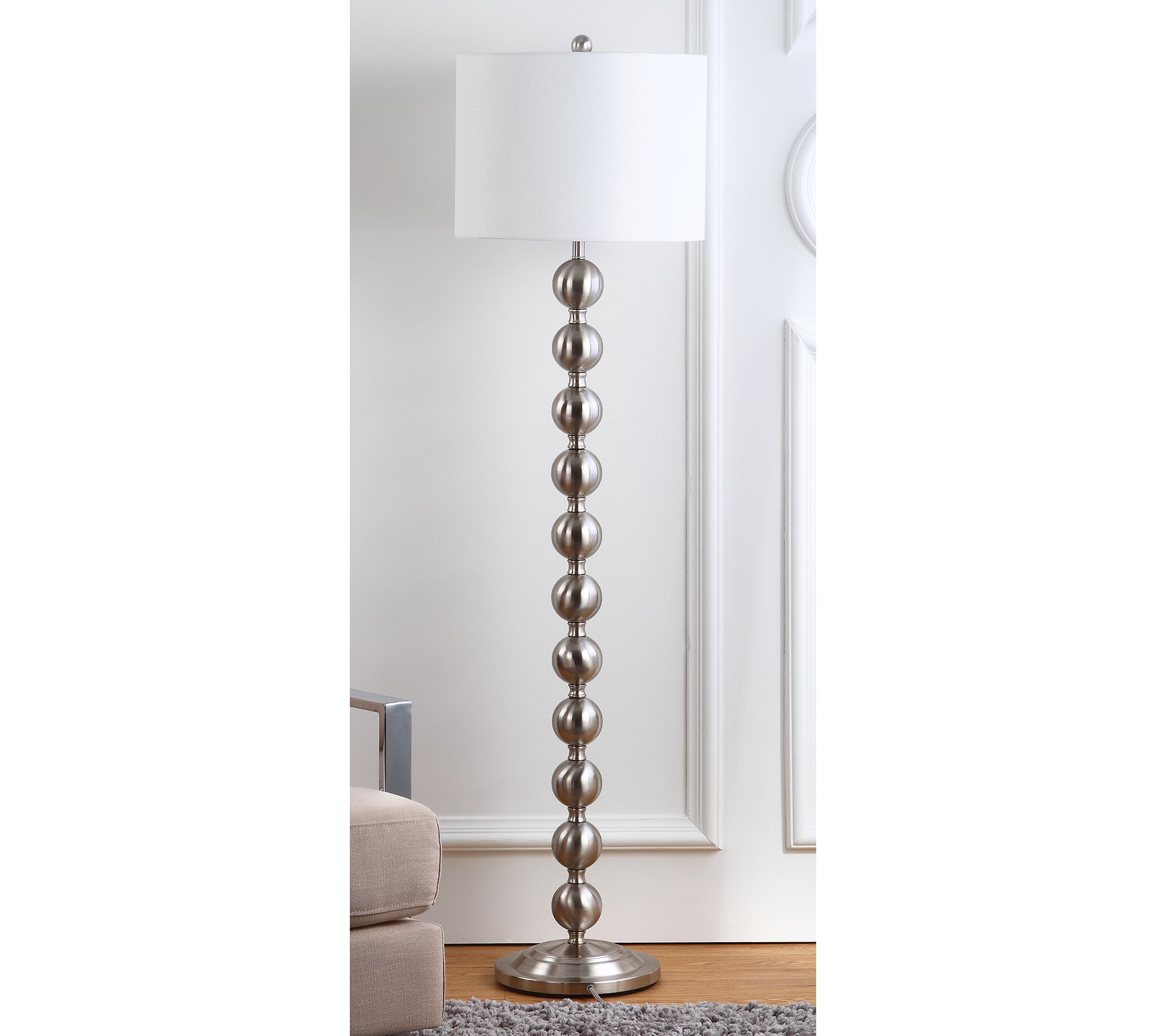 Safavieh Reflections Stacked Ball Floor Lamp - QVC.com