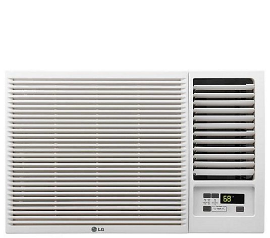 LG 12,000 BTU 230V Window-Mounted Air Conditioner with Heat