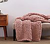 Berkshire Blanket Chunky Rope Knit Throw, 4 of 7