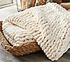 Berkshire Blanket Chunky Rope Knit Throw, 5 of 7