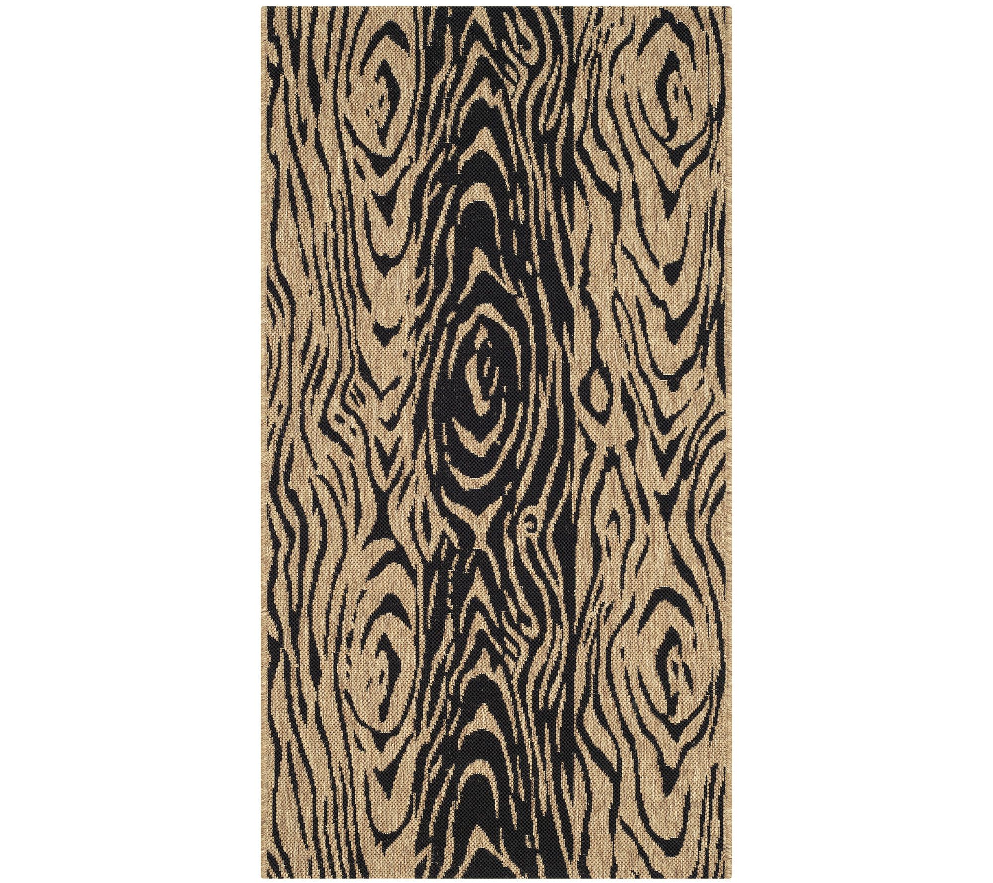 Martha Stewart Layered Faux Bois 2'7" x 5' Rug