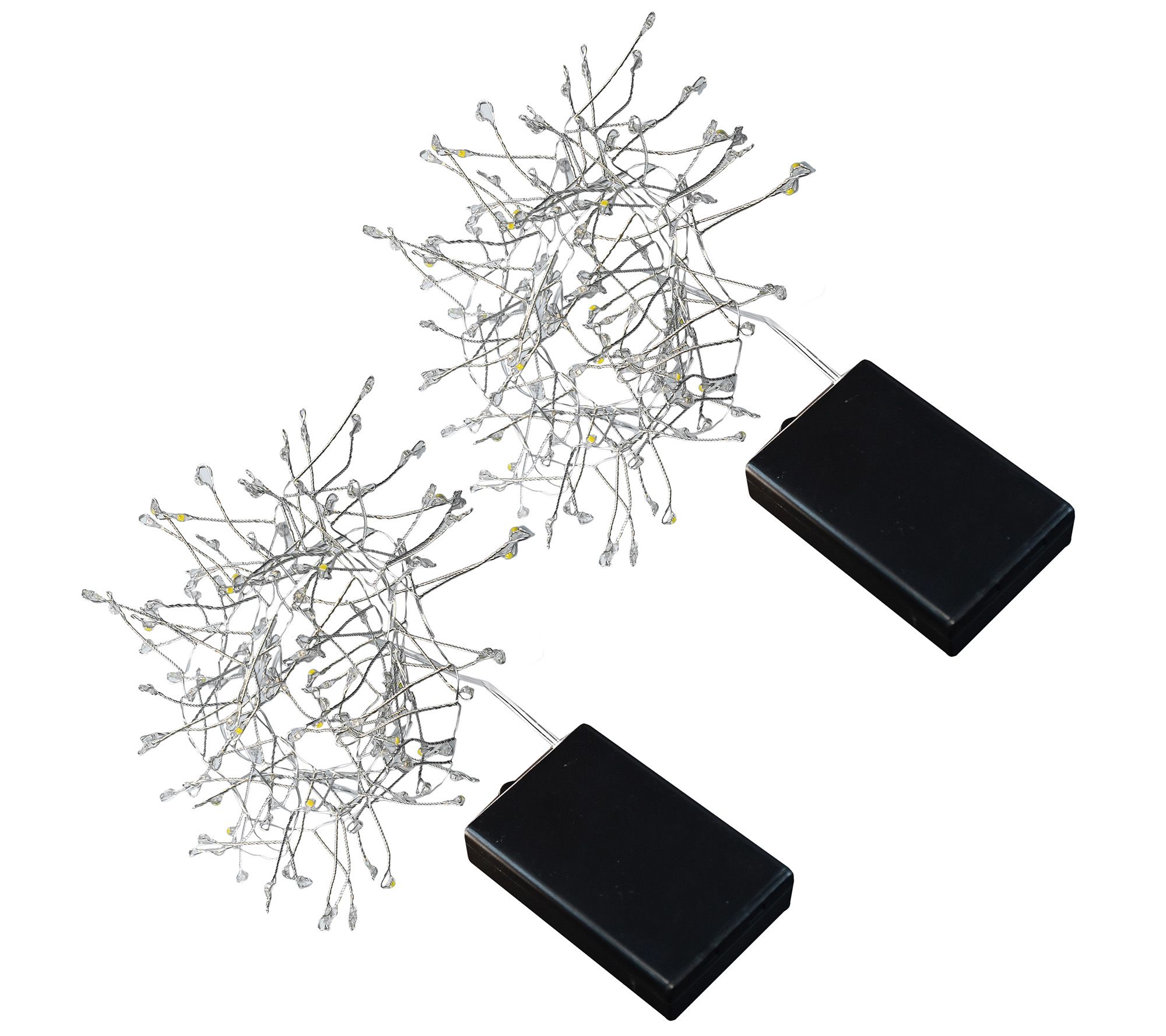 LumaBase LED Firecracker Fairy String Lights -Set of Two