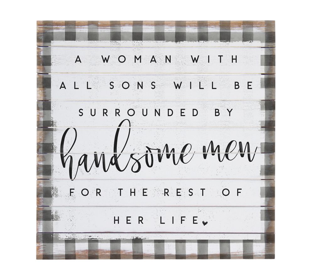 Woman With Sons Wall Art By Sincere Surroundings