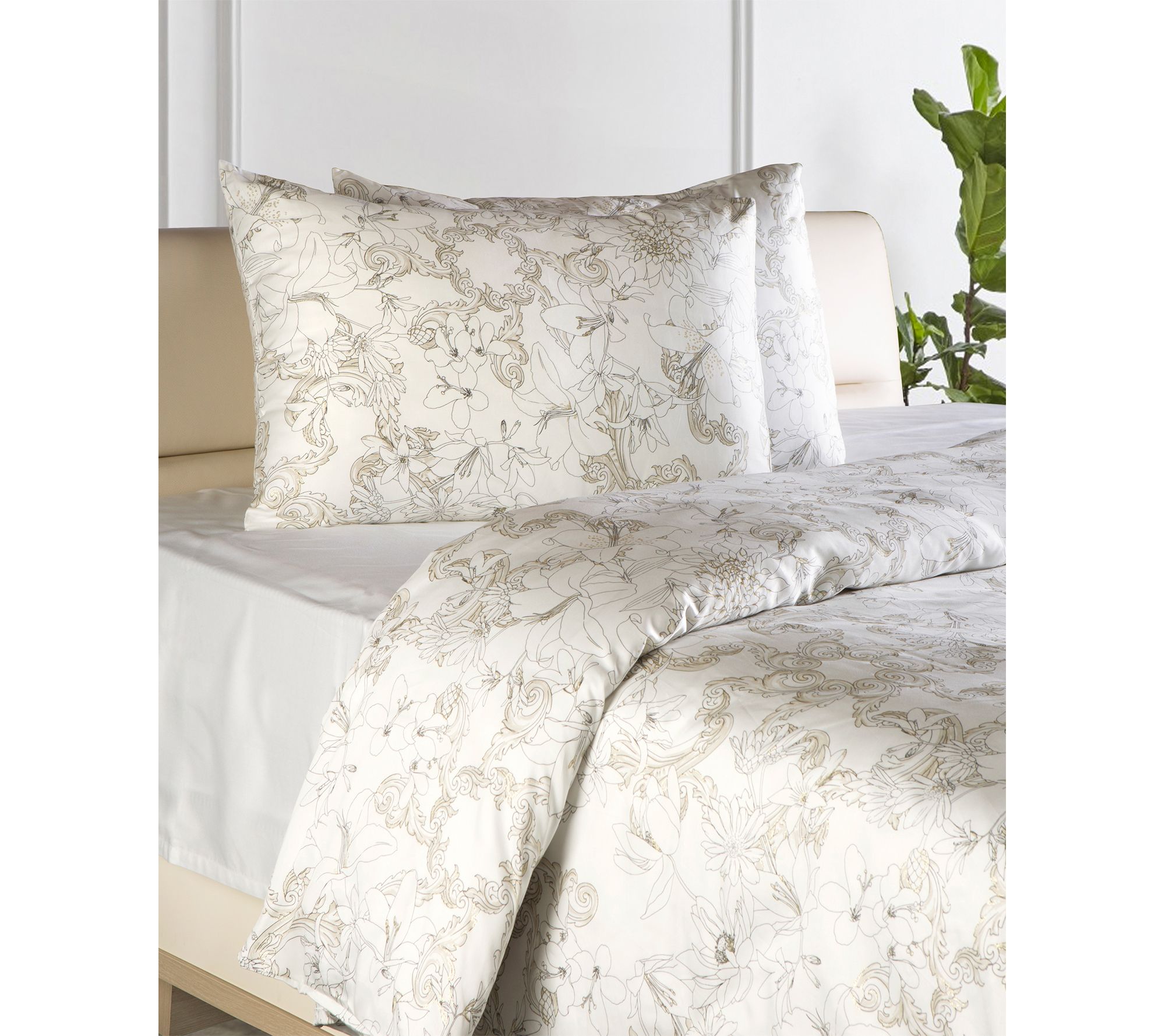 Enchante Home Essential Cotton Sateen Duvet Cover Set King