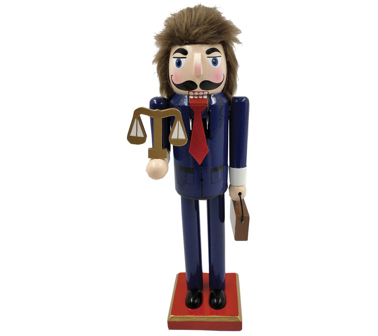 14" Lawyer Nutcracker by Santa's
