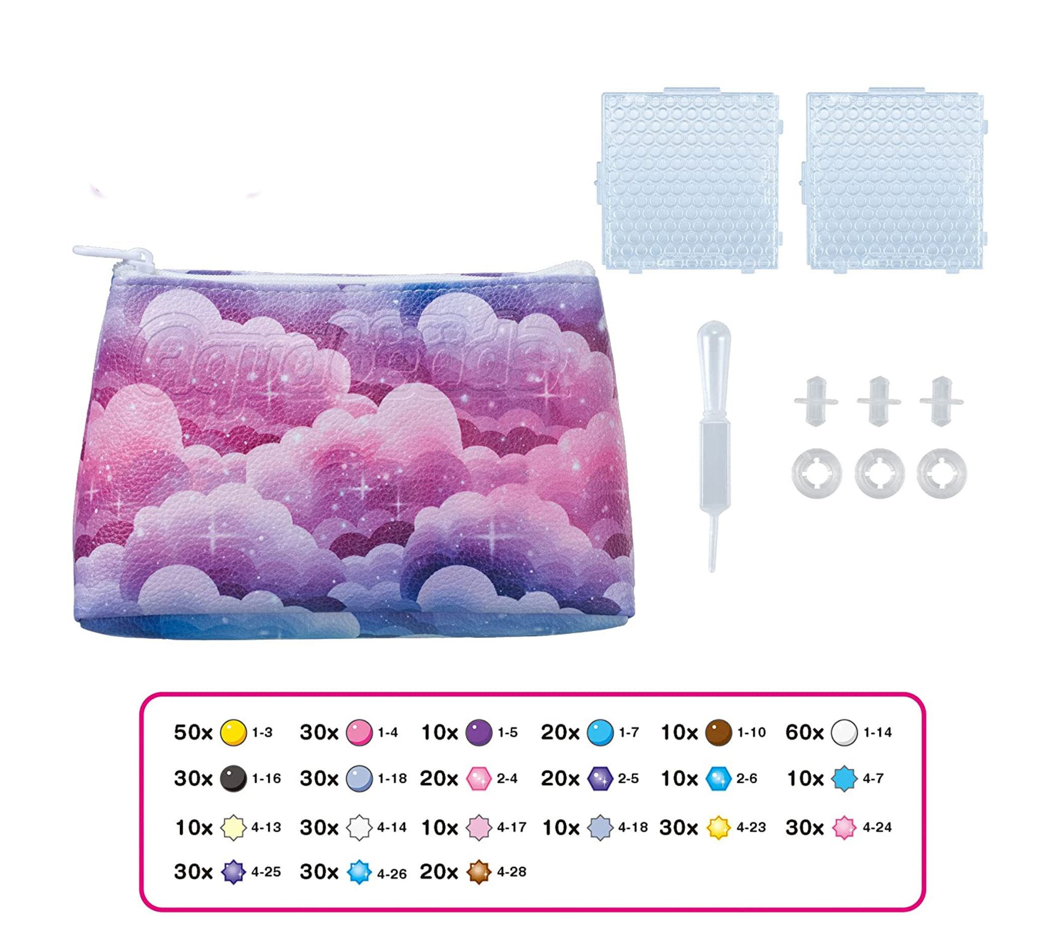 Aquabeads Decorator's Pouch - Pink Galaxy Unicorn Theme