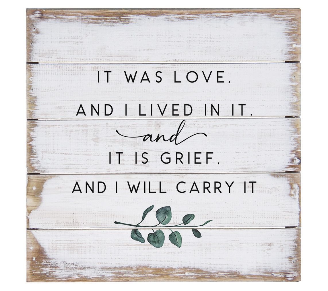 Sincere Surroundings. 8" It Was Love. Pallet Petite.