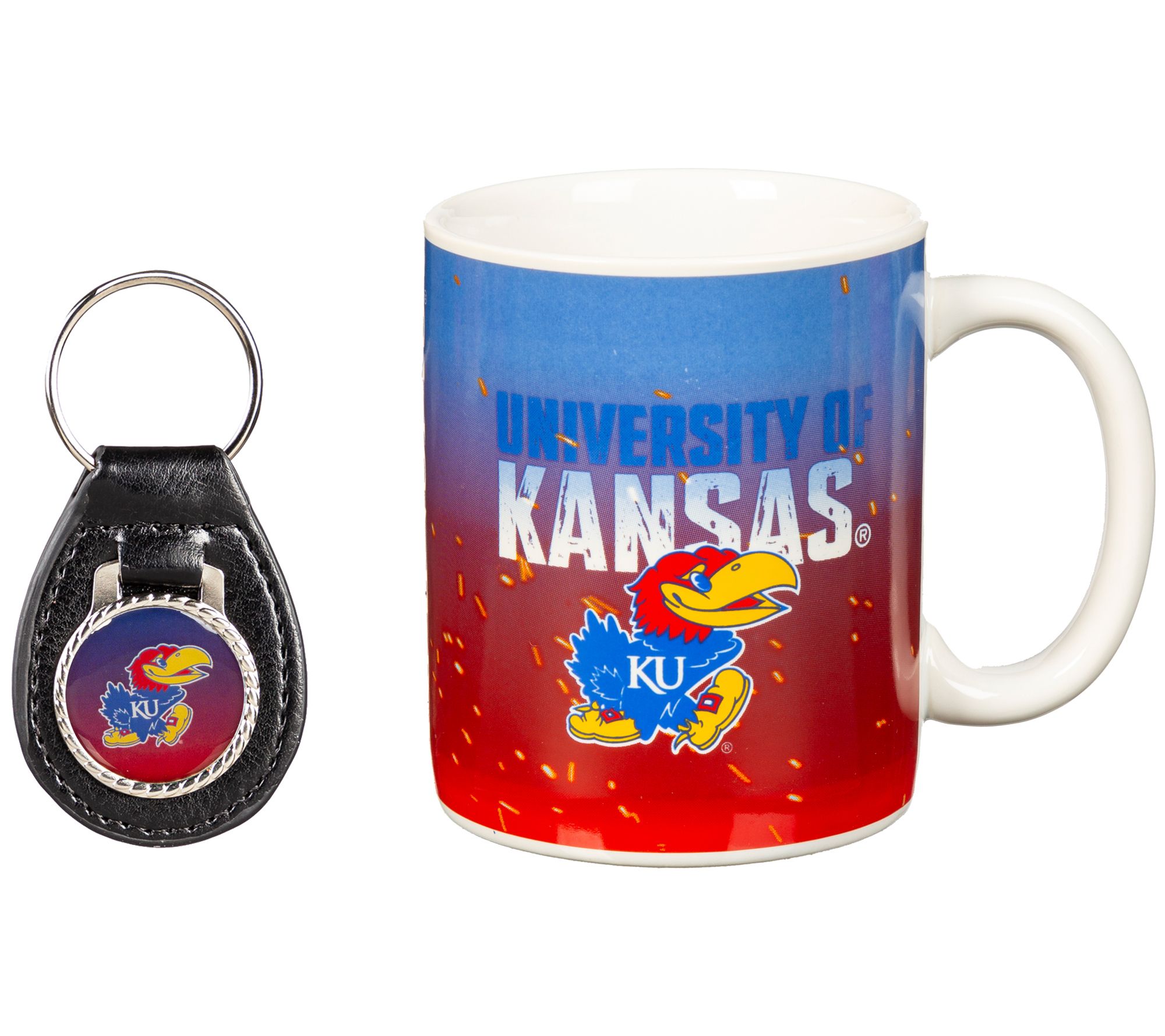 Evergreen Collegiate Coffee Cup & Key Fob Gift
