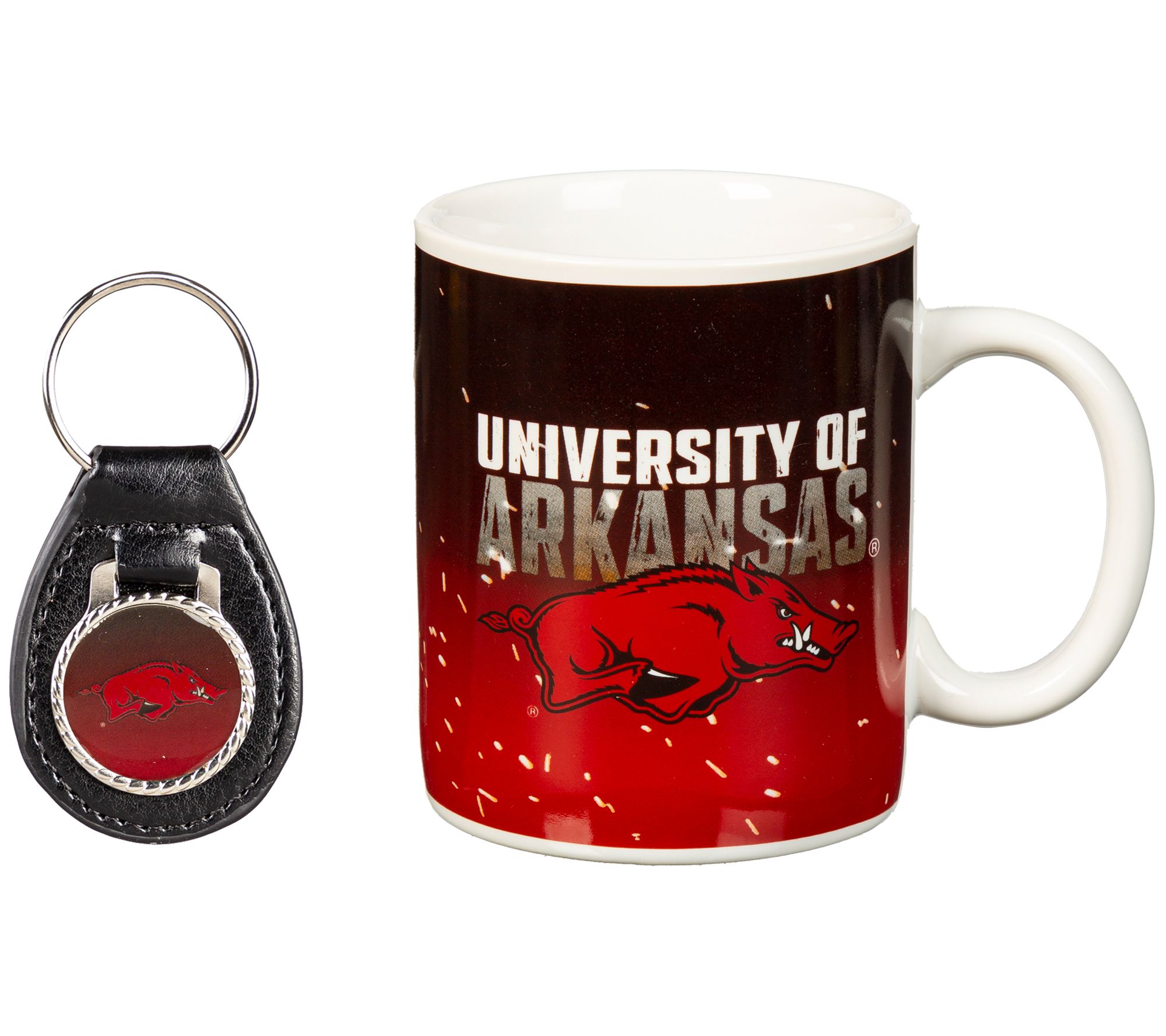Evergreen Collegiate Coffee Cup & Key Fob Gift