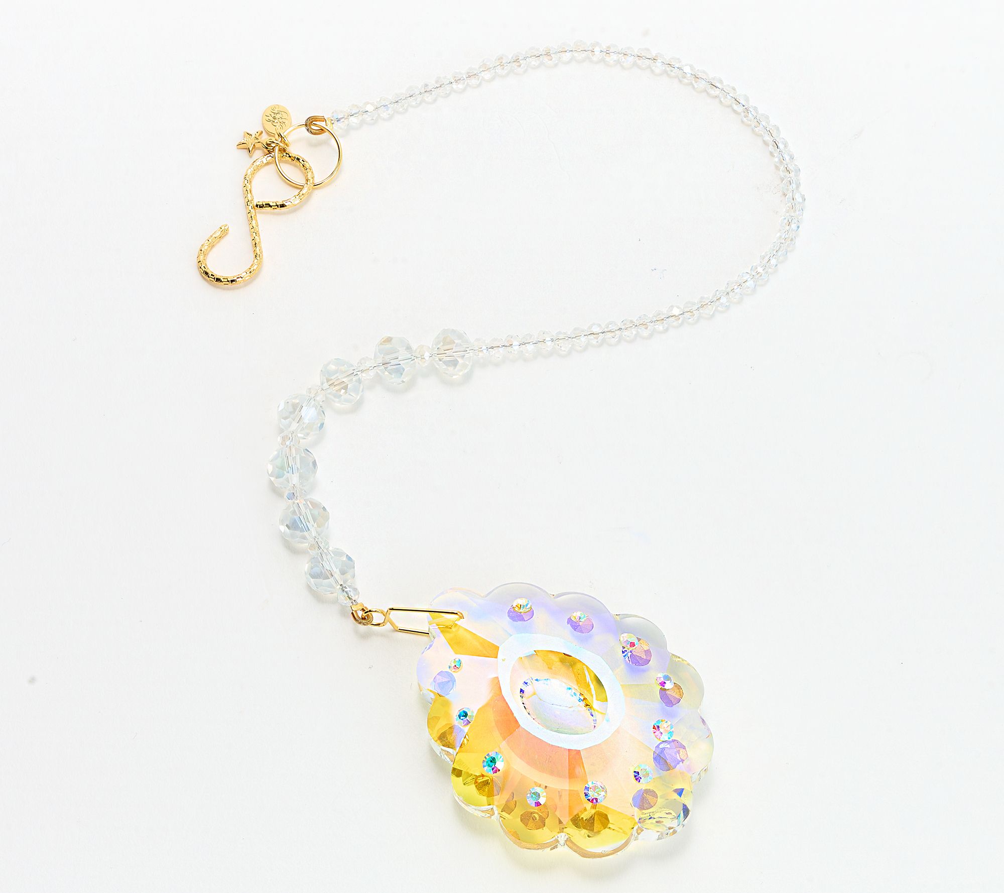 Kirks Folly Crystal Wonder Shimmer Ornament, 16"