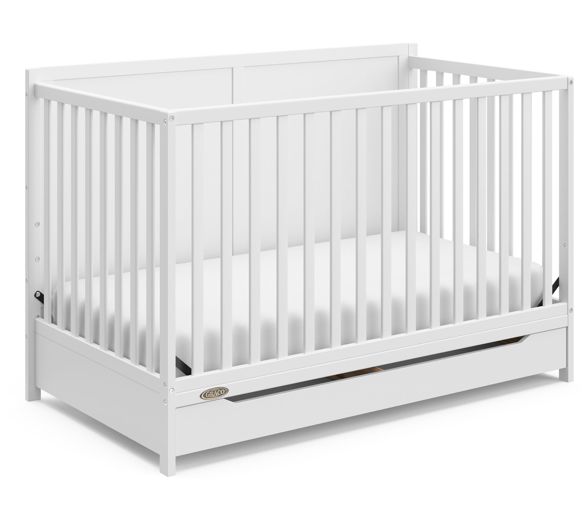 Graco Melrose 5 in 1 Convertible Crib with Drawer QVC