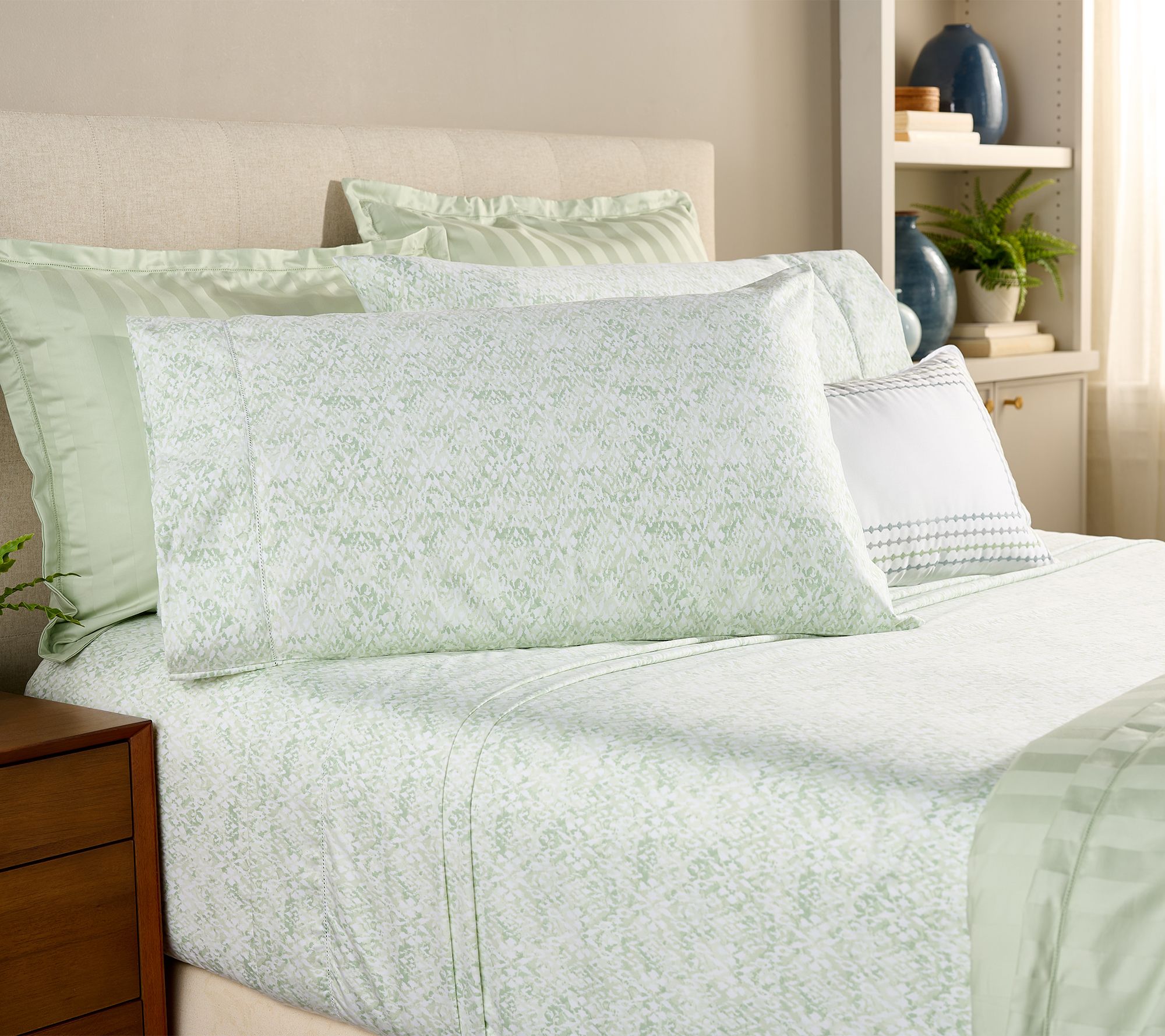 "As Is" Northern Nights Infinity Weave 700TC Cotton Sheet Set- King