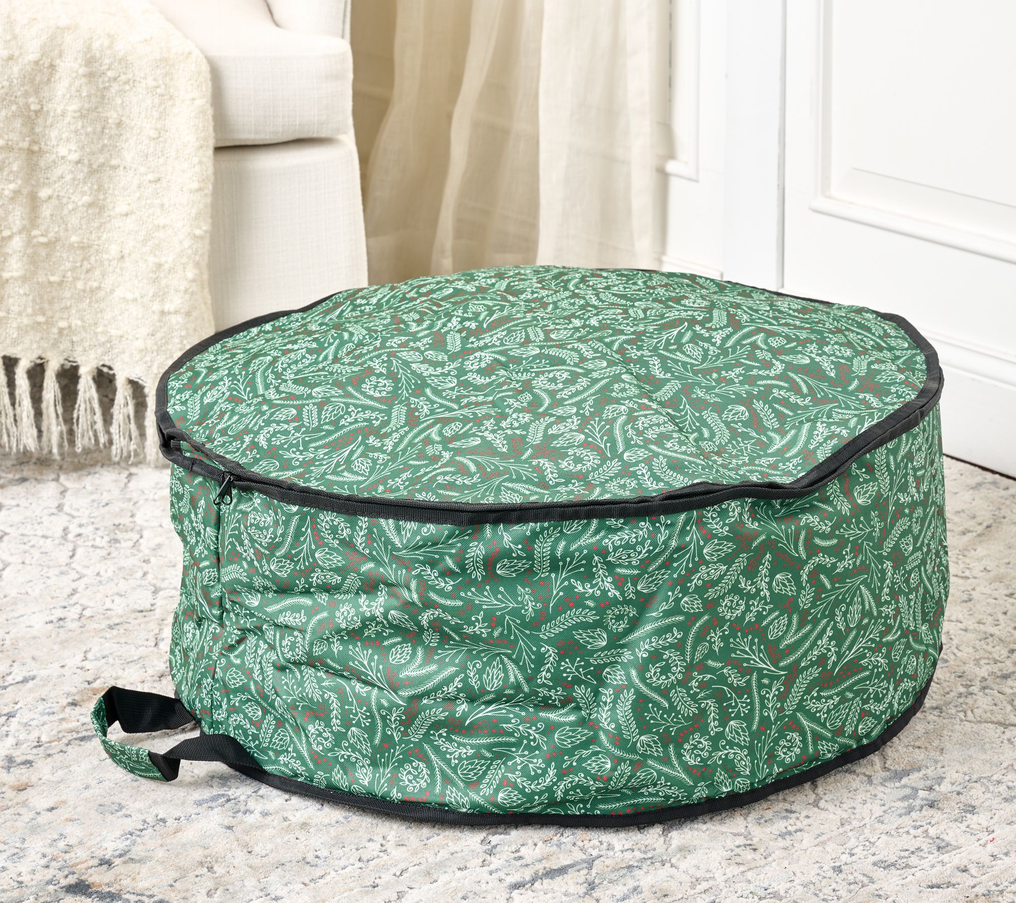 Primrose Hill 26" Oversized Wreath Storage Bag