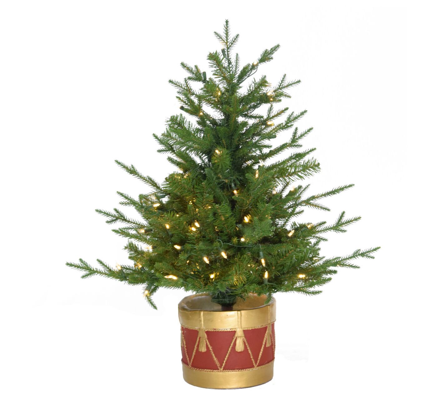 Fraser Hill Farm 3-Ft. Adirondack Potted Christmas Tree