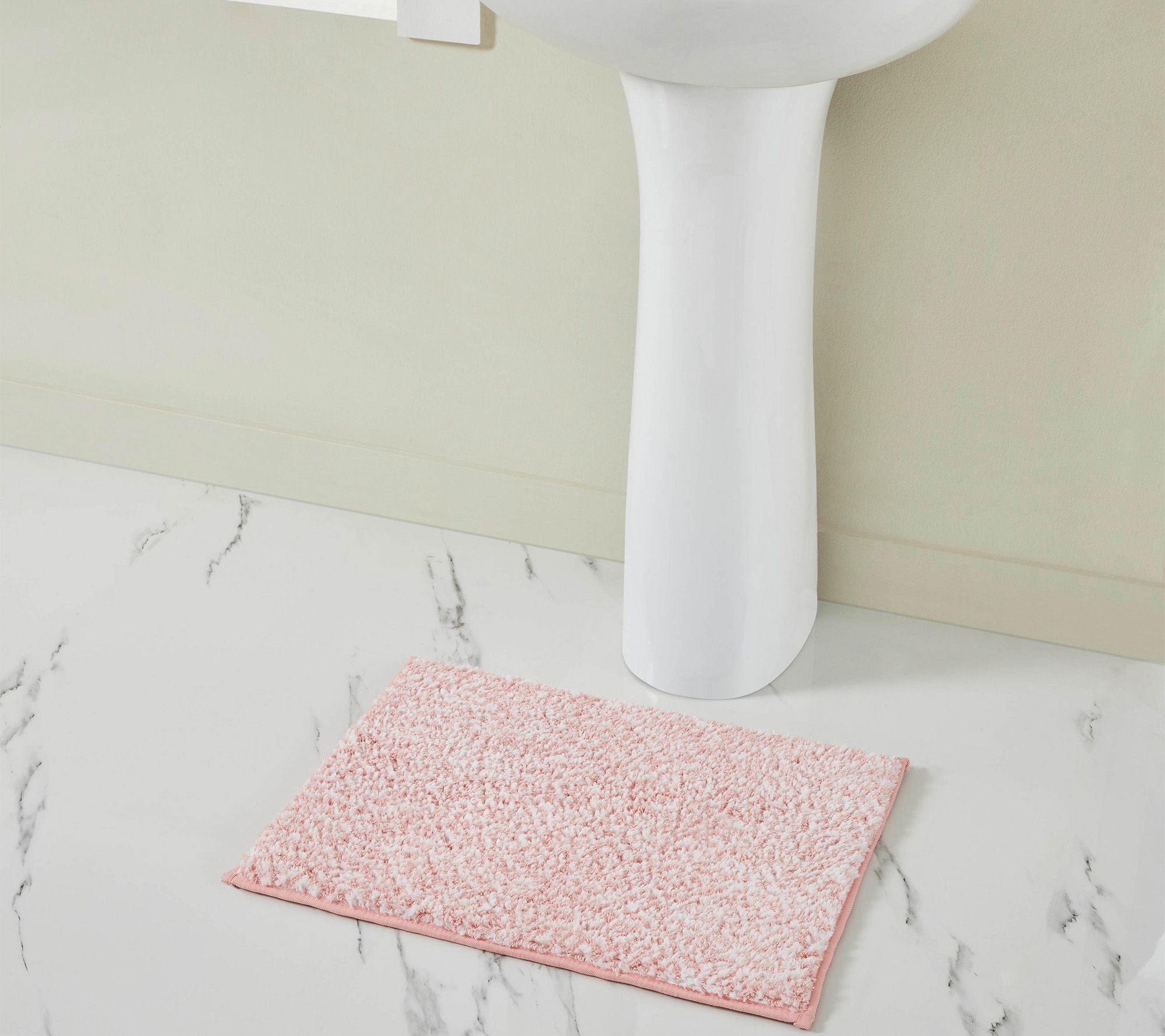 VCNY Home Heathered Memory Foam Bath Rug, 17" x  24"