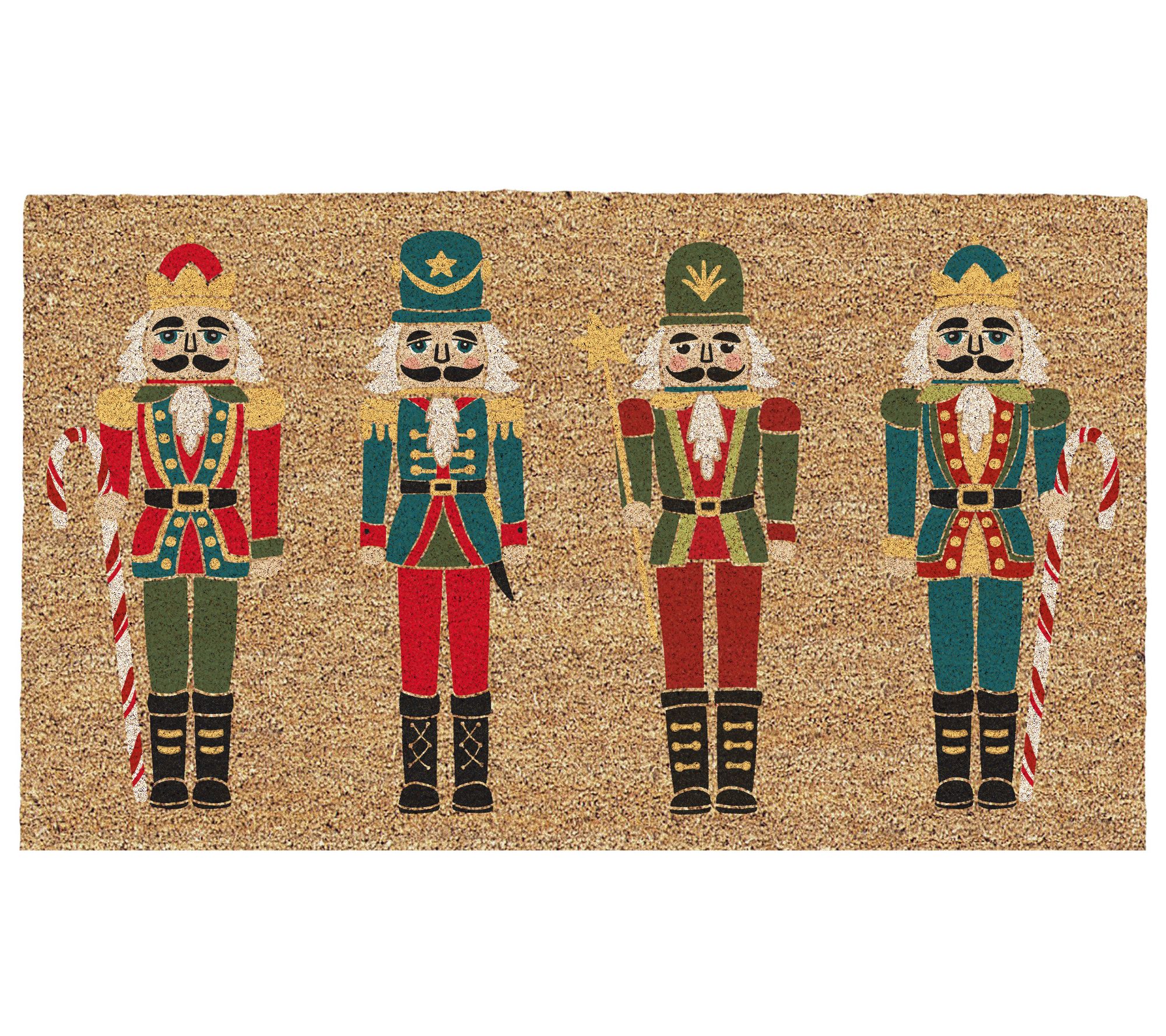 Design Imports Nutcrackers Doormat