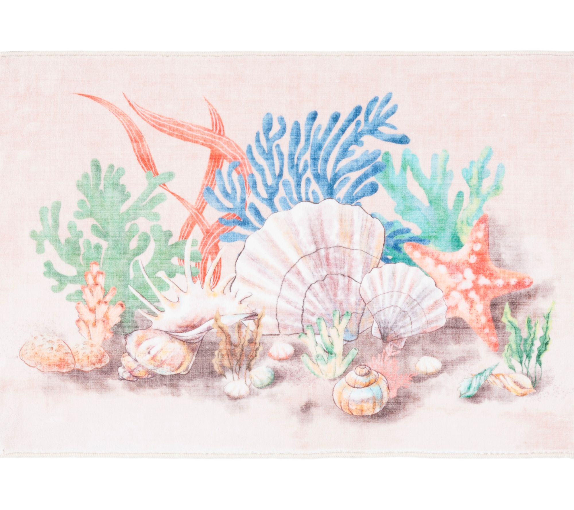 Safavieh Coral Shore Washable 2'-3" x 4' Kitchen Mat