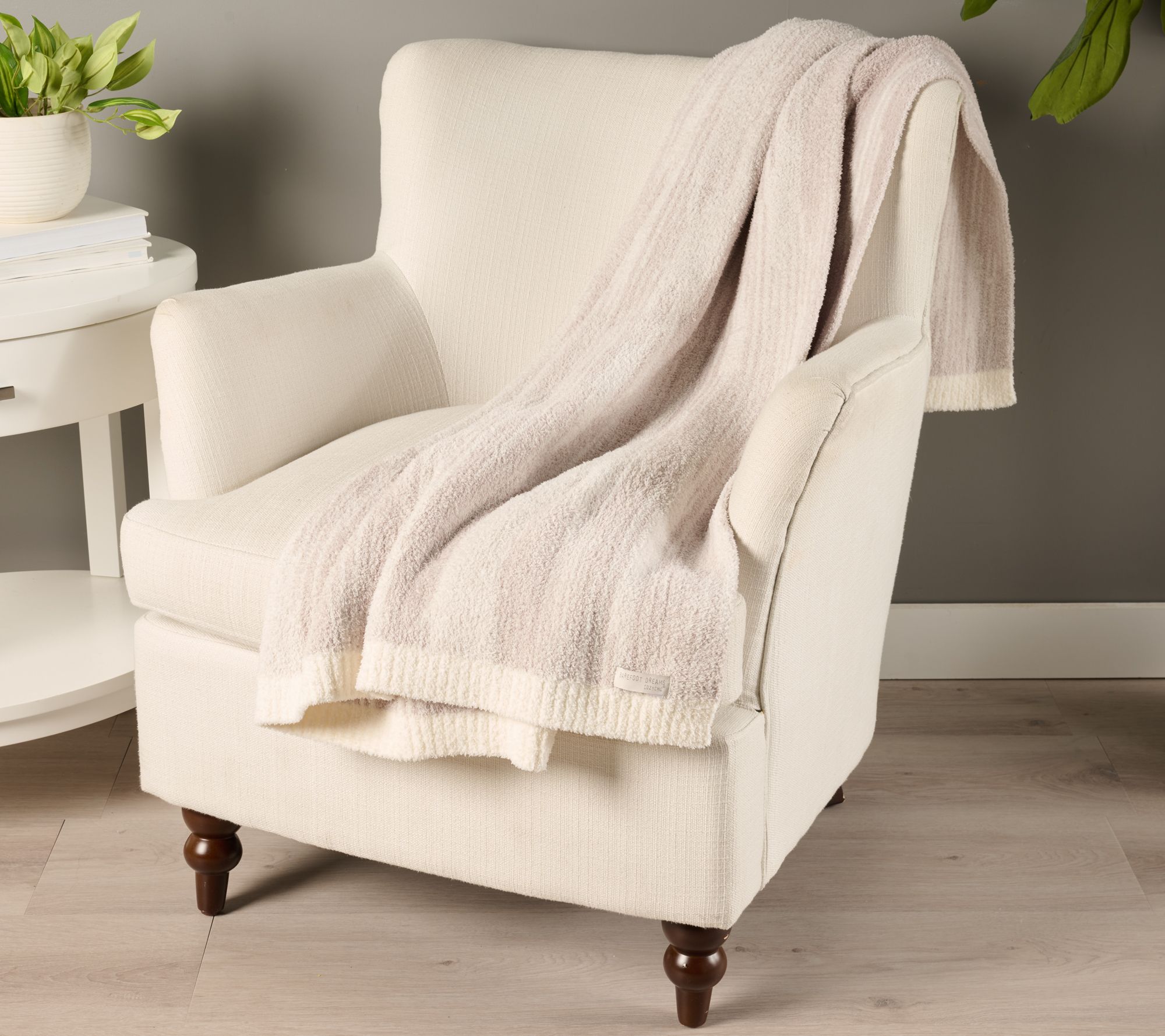 Barefoot Dreams 45x60 CozyChic Textured Blanket