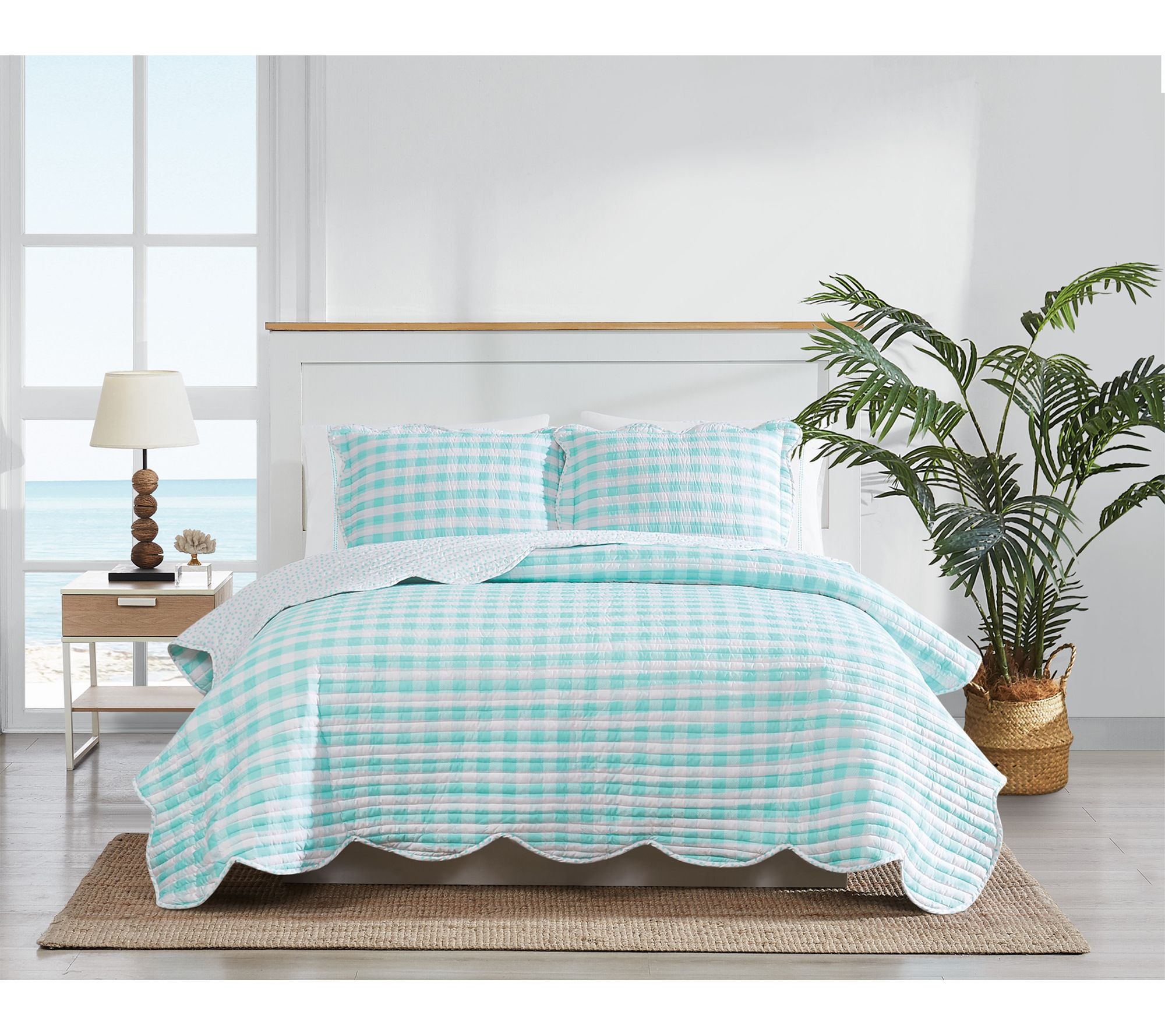 SCOUT Barnaby Checkham Twin XL Quilt Set