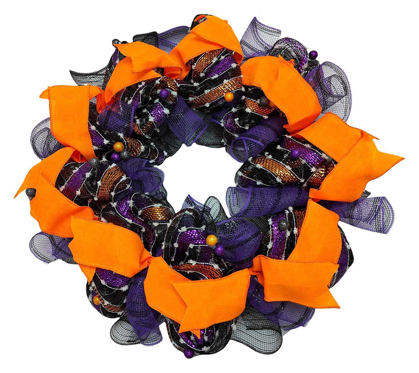 "As Is" Temp-tations Harvest 20" Ribbon Wreath