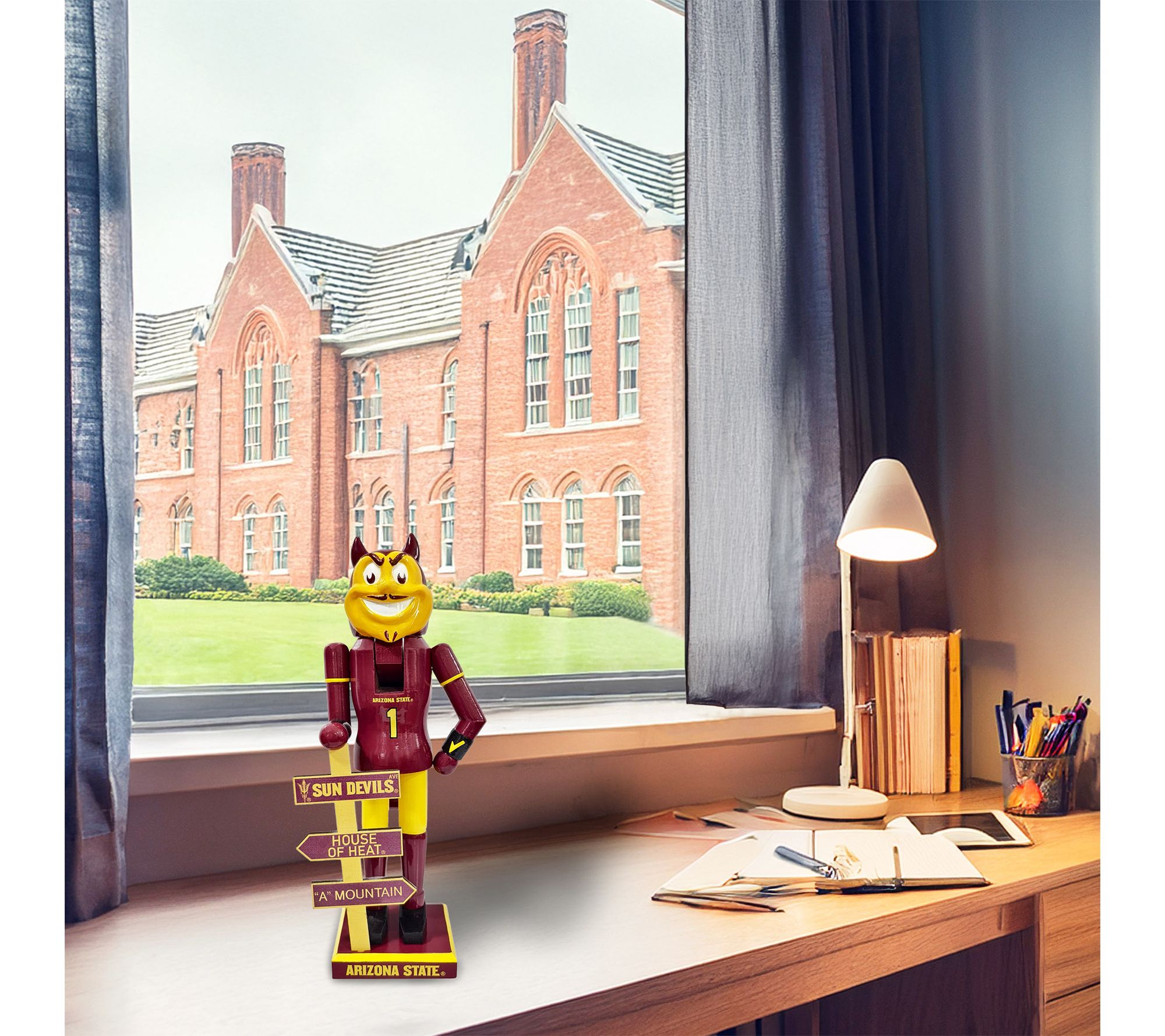 Santa's Workshop Inc. 12" Collegiate Mascot Nutcracker