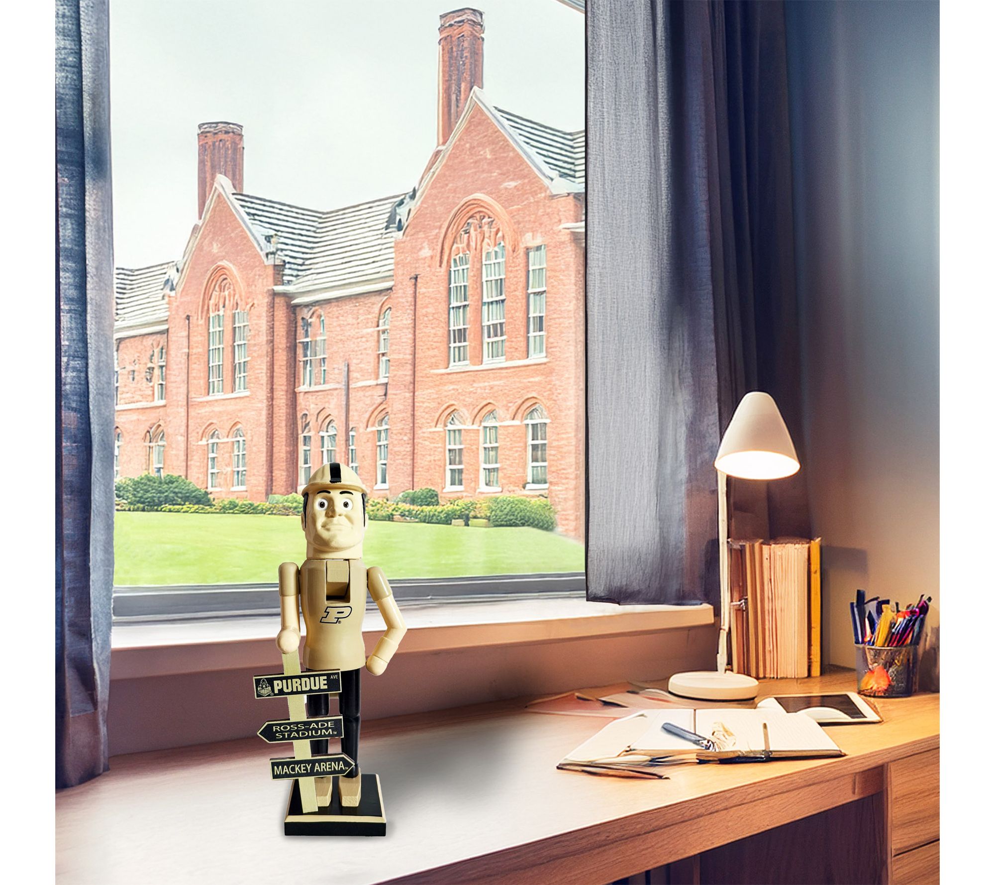 Santa's Workshop Inc. 12" Collegiate Mascot Nutcracker