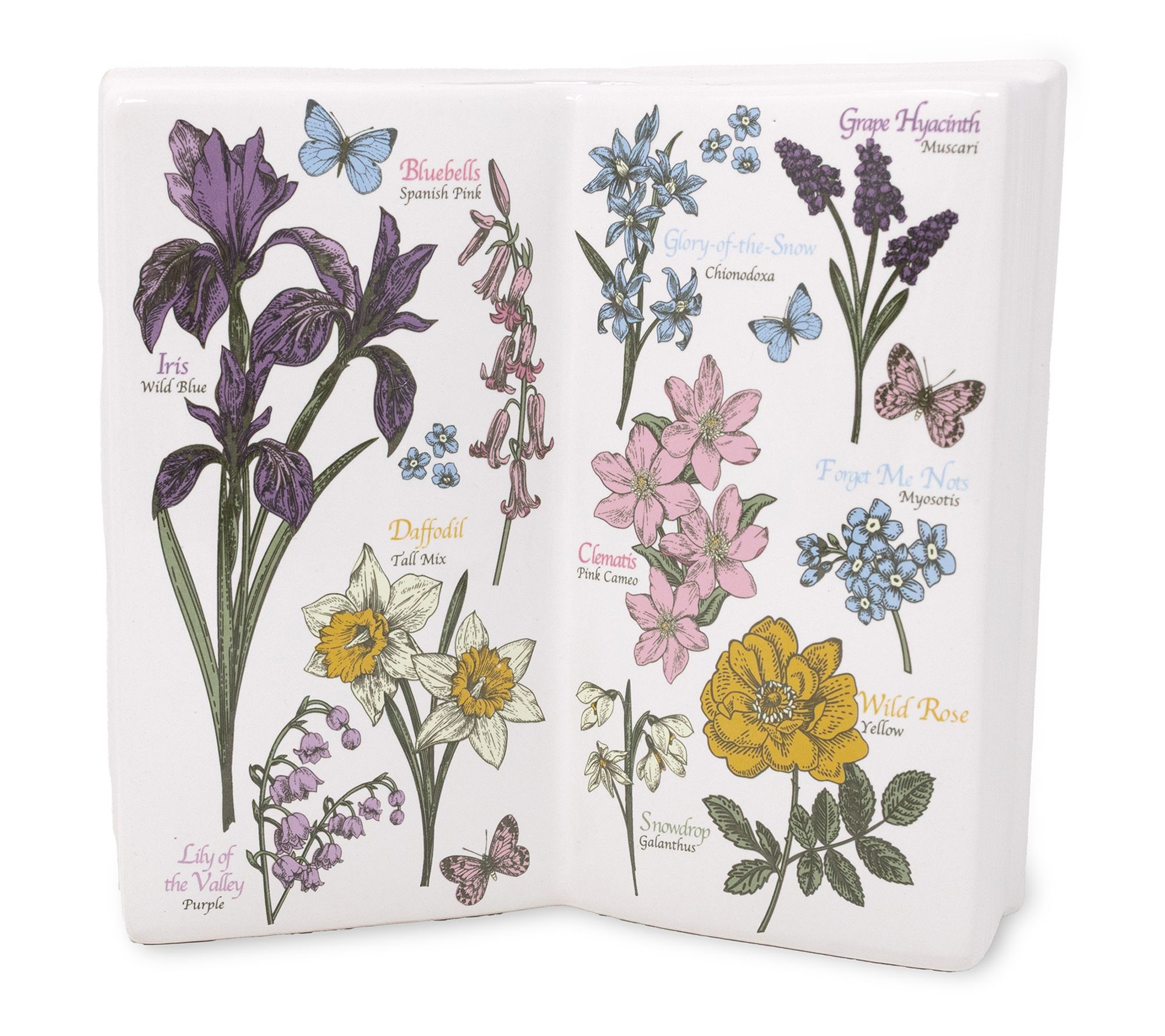 Steel Mill & Co. Open Book Vase