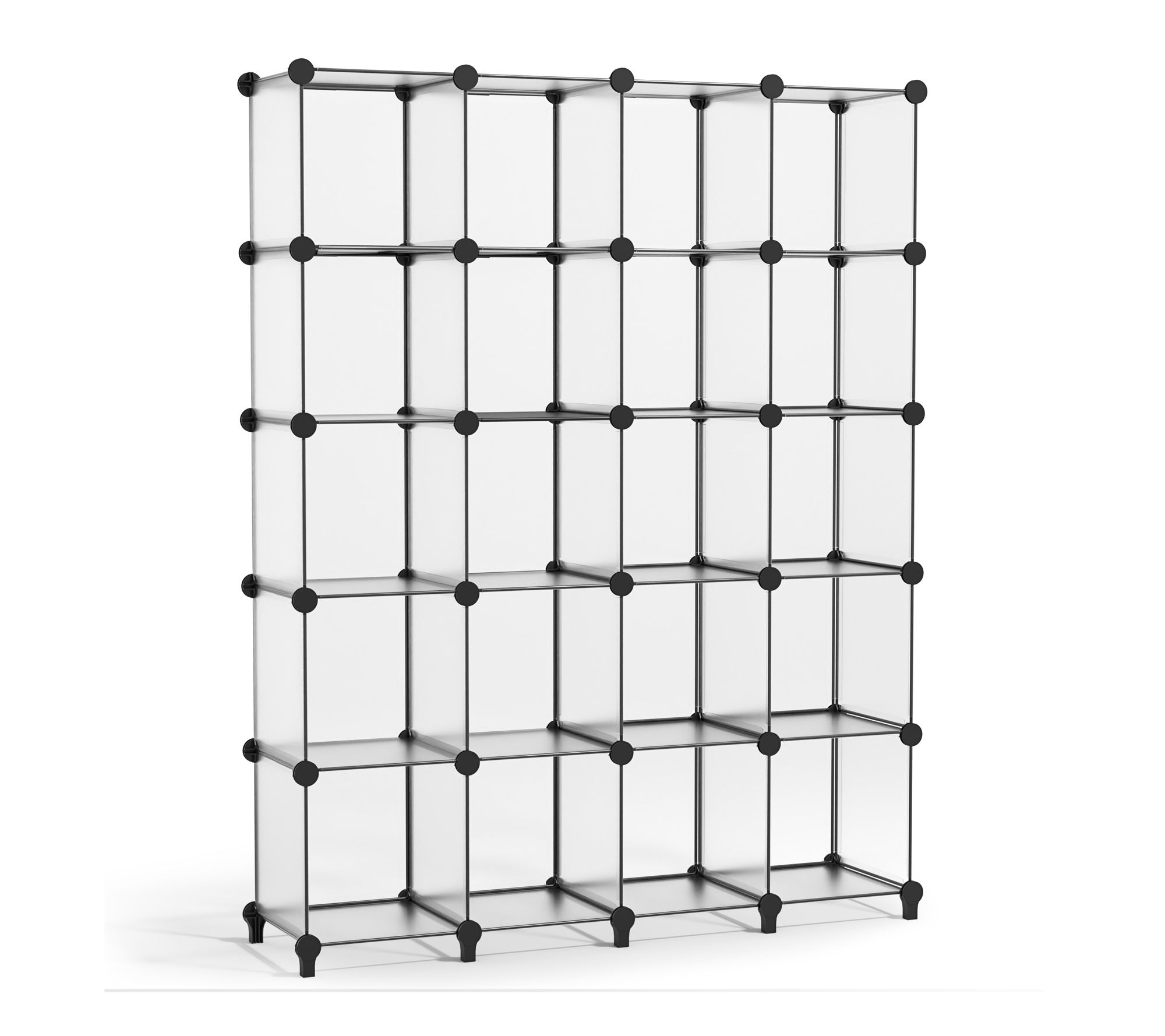 Sorbus Cube Storage Organizer Cubby Shelf - Set of 20