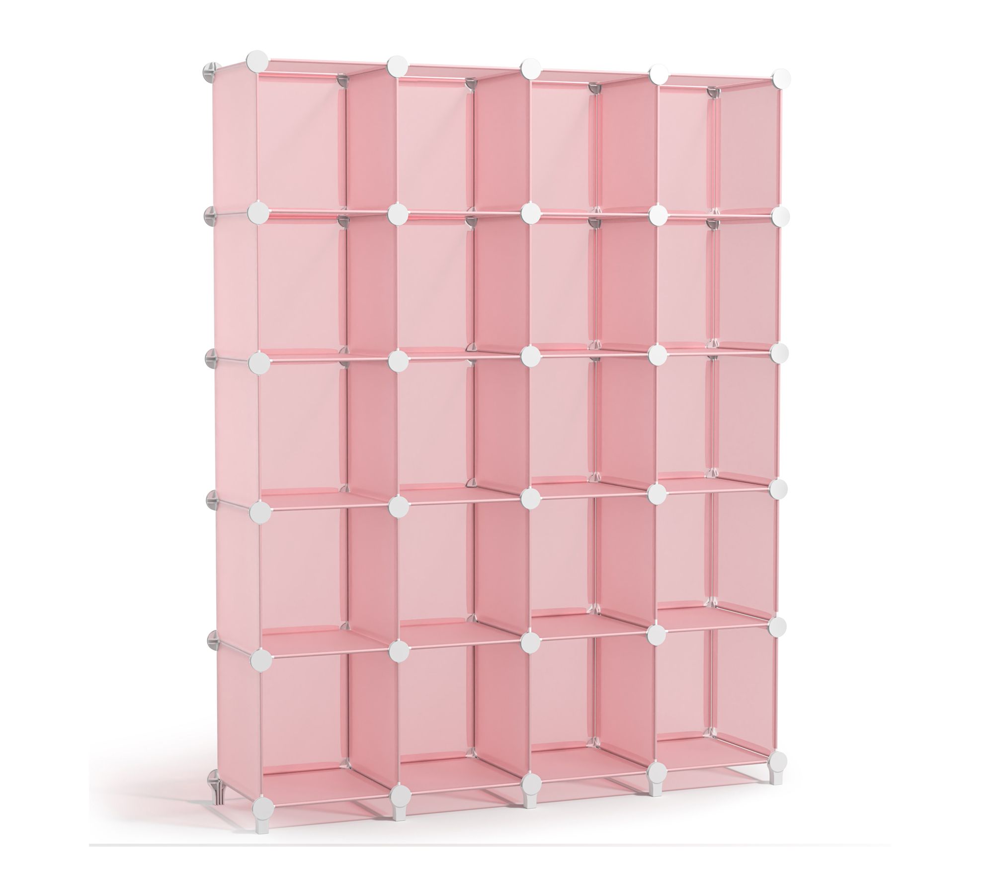Sorbus Cube Storage Organizer Cubby Shelf - Set of 20