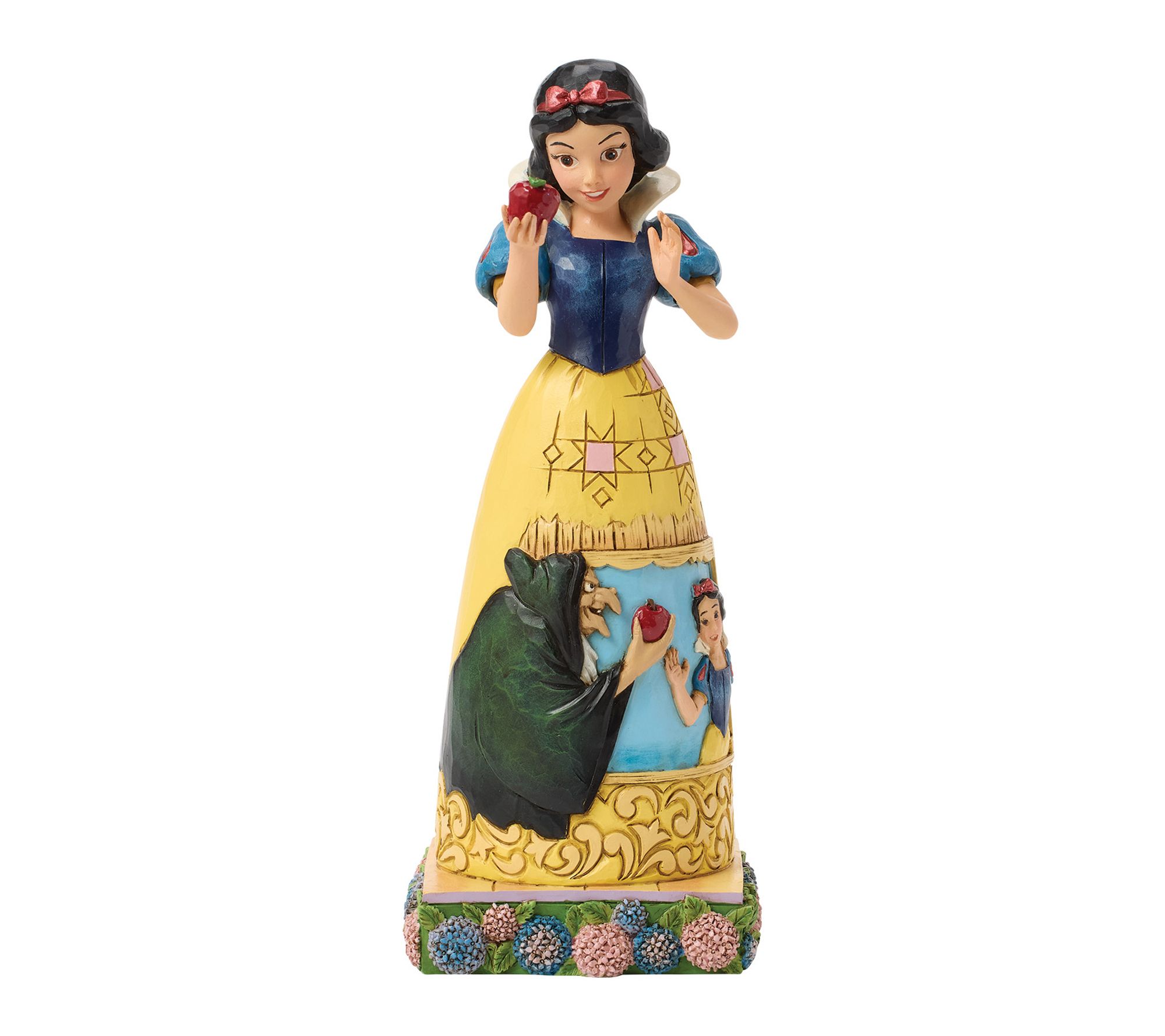 Jim Shore Disney Traditions Snow White Apple with Scene Fig
