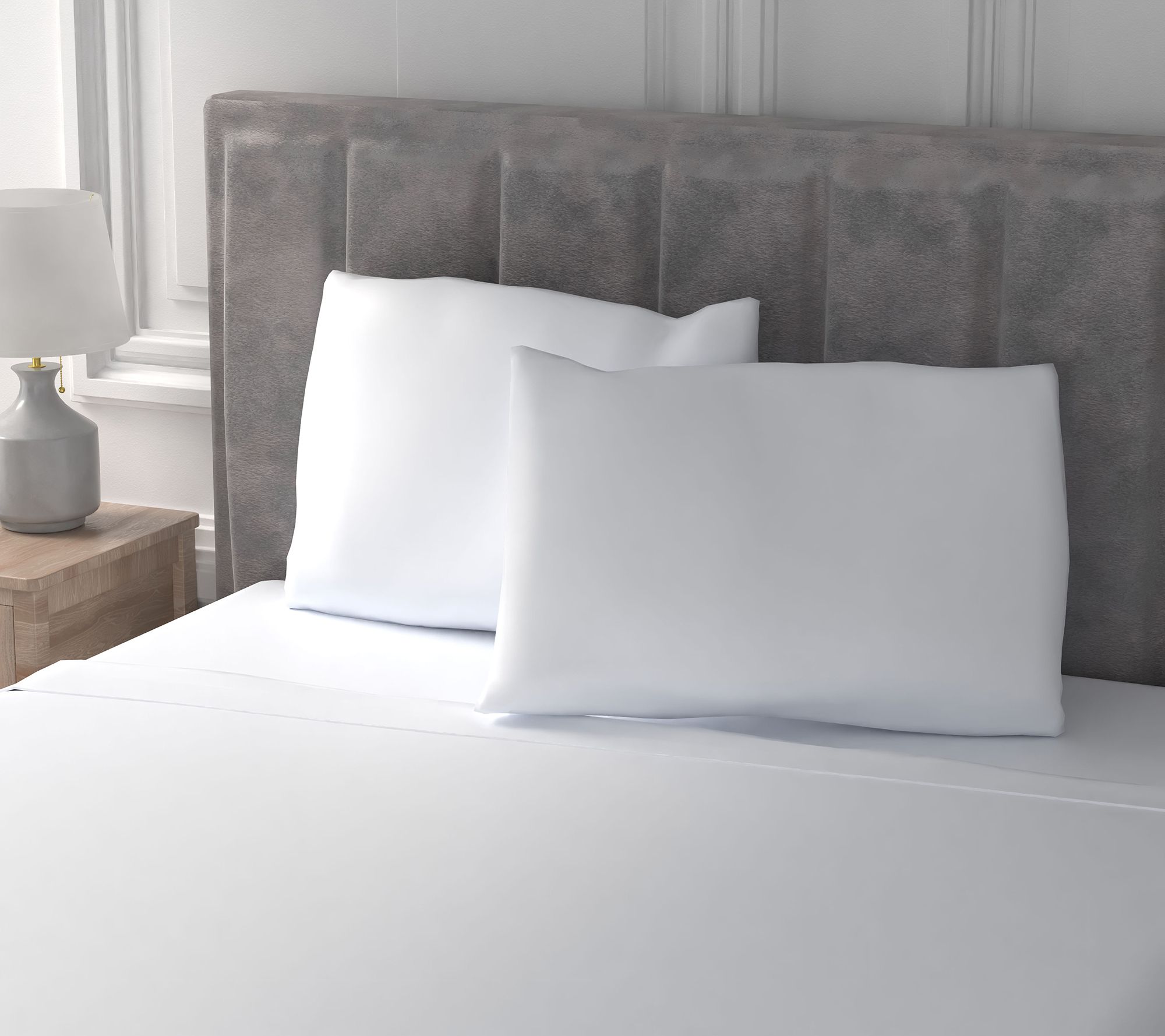 "As Is" Mrs. H by Dee Hilfiger 300TC 100% Cotton Sateen Sheet Set