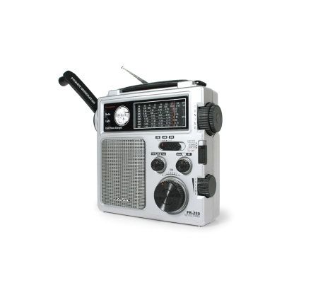 Eton FR250 Emergency Crank Multipurpose AM/FM Radio - QVC.com