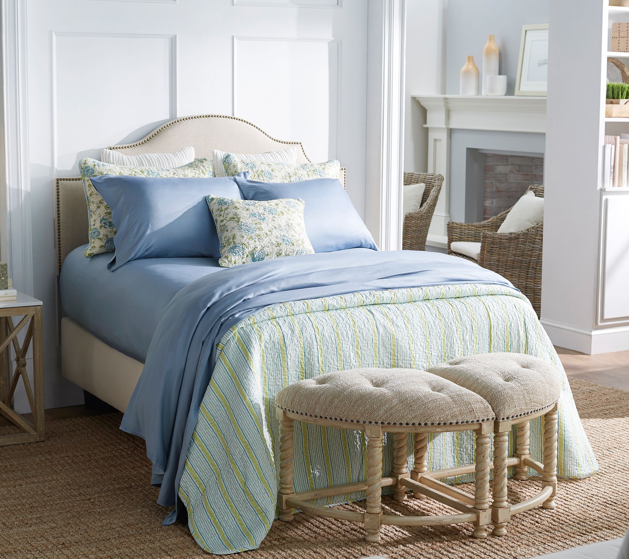 Northern Nights Rayon made from Bamboo Sheet Set w/ Extra Pillowcases