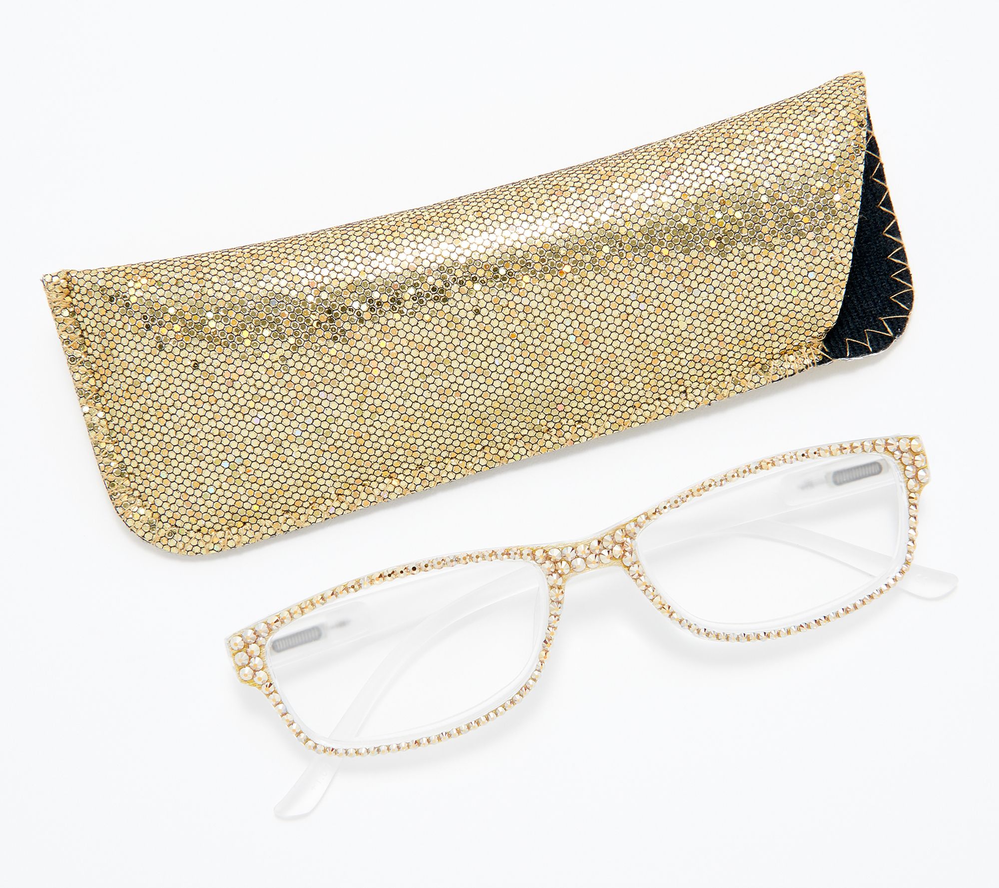 Kirk\'s Folly Readers 2.0 Sunglasses Bling Swarovski New Kirks folly Glitter Readers with Magnetic Sunglasses 3-3.5  main image 2