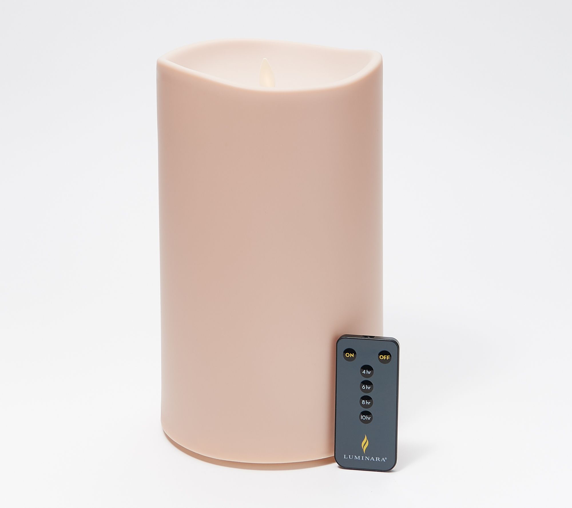 "As Is" Luminara 6" x10 Outdoor Flameless Candl Candle w/Remote