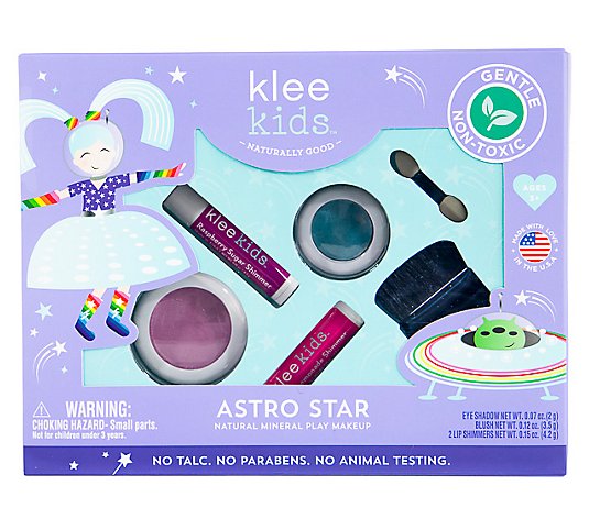 Klee Astro Star 4-PC Natural Play Makeup Kit